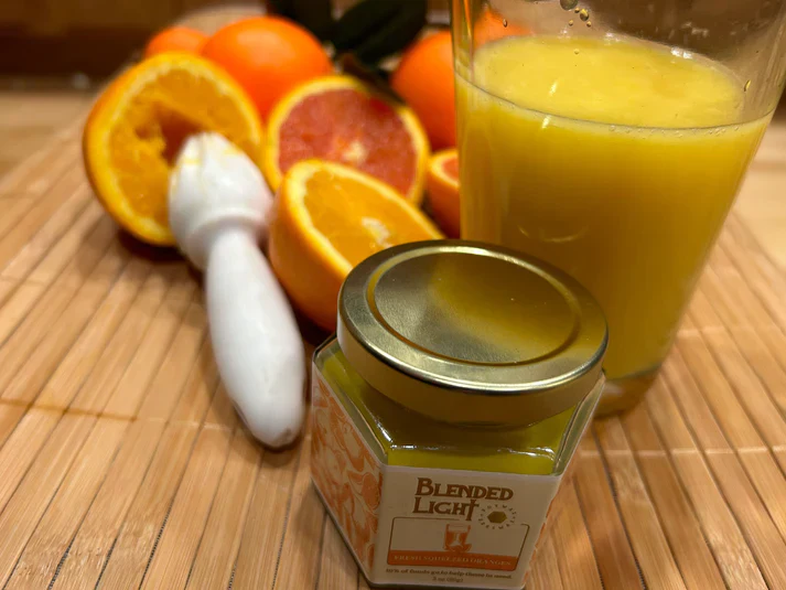 Orange Scented Candle | Multiple Sizes | Blended Light - Image 4
