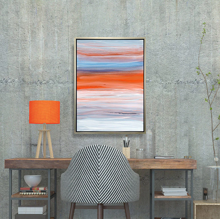 Orangesicle - Open Edition Canvas Print - Image 2
