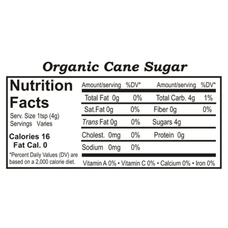 Organic Cane Sugar | 5 lb | Pack of 4 | Non-GMO | Shipping Included | Grain Place Foods - Image 4