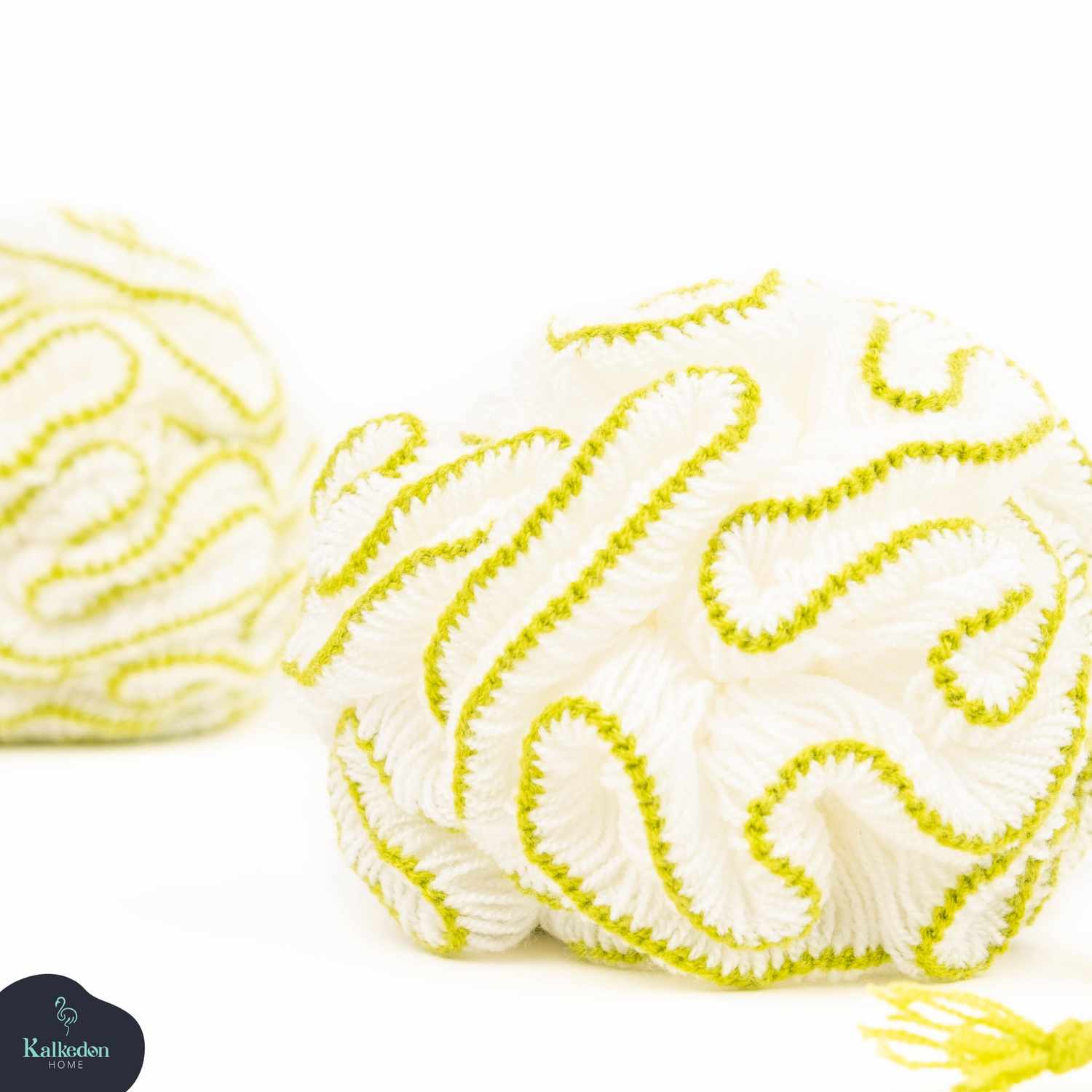 Organic Cotton Shower Pouf - Image 12