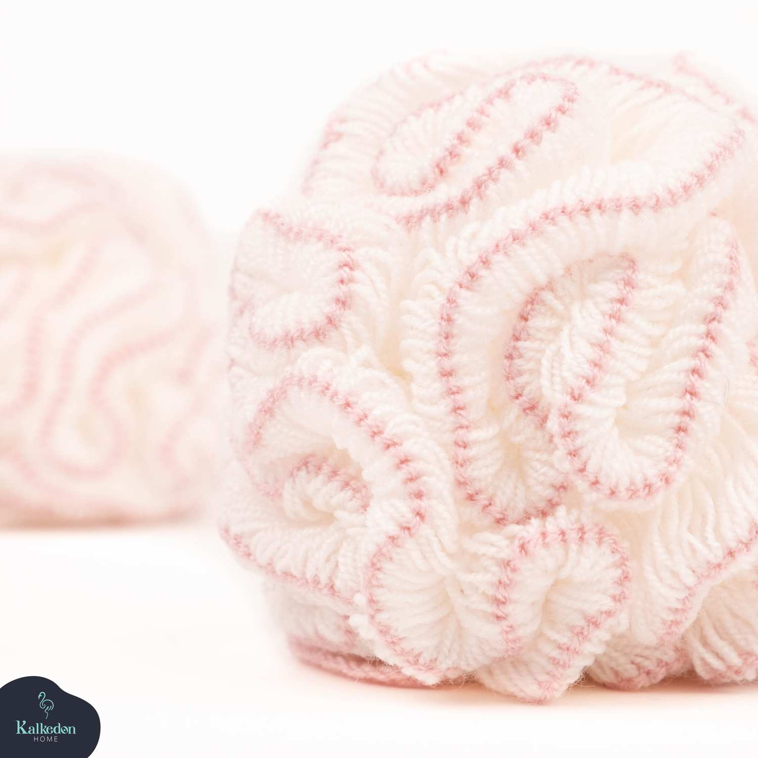 Organic Cotton Shower Pouf - Image 9