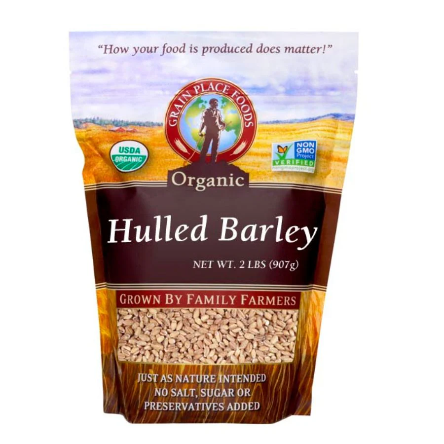 Organic Hulled Barley | 2 lb | Pack of 2 | Non-GMO | Grain Place Foods - Image 2