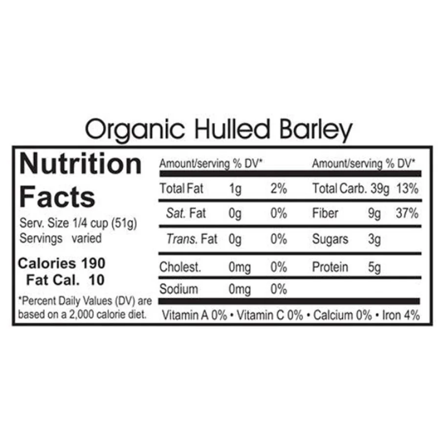 Organic Hulled Barley | 2 lb | Pack of 4 | Non-GMO | Grain Place Foods - Image 5