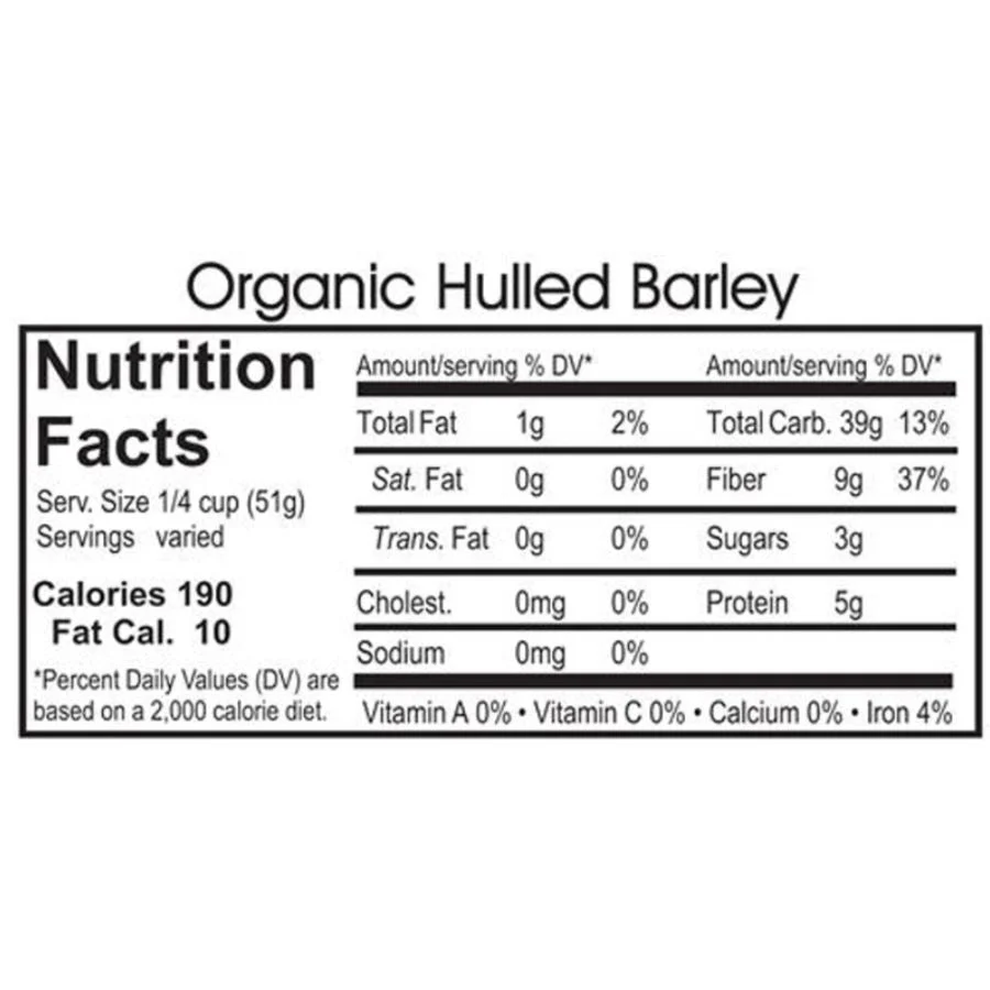 Organic Hulled Barley | 5 lb | Pack of 2 | Non-GMO | Grain Place Foods - Image 4