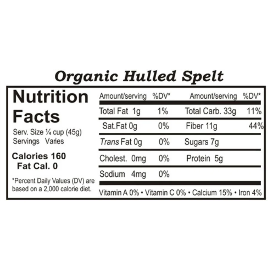 Organic Hulled Spelt | 2 lb | Pack of 2 | Non-GMO | Shipping Included | Grain Place Foods - Image 8