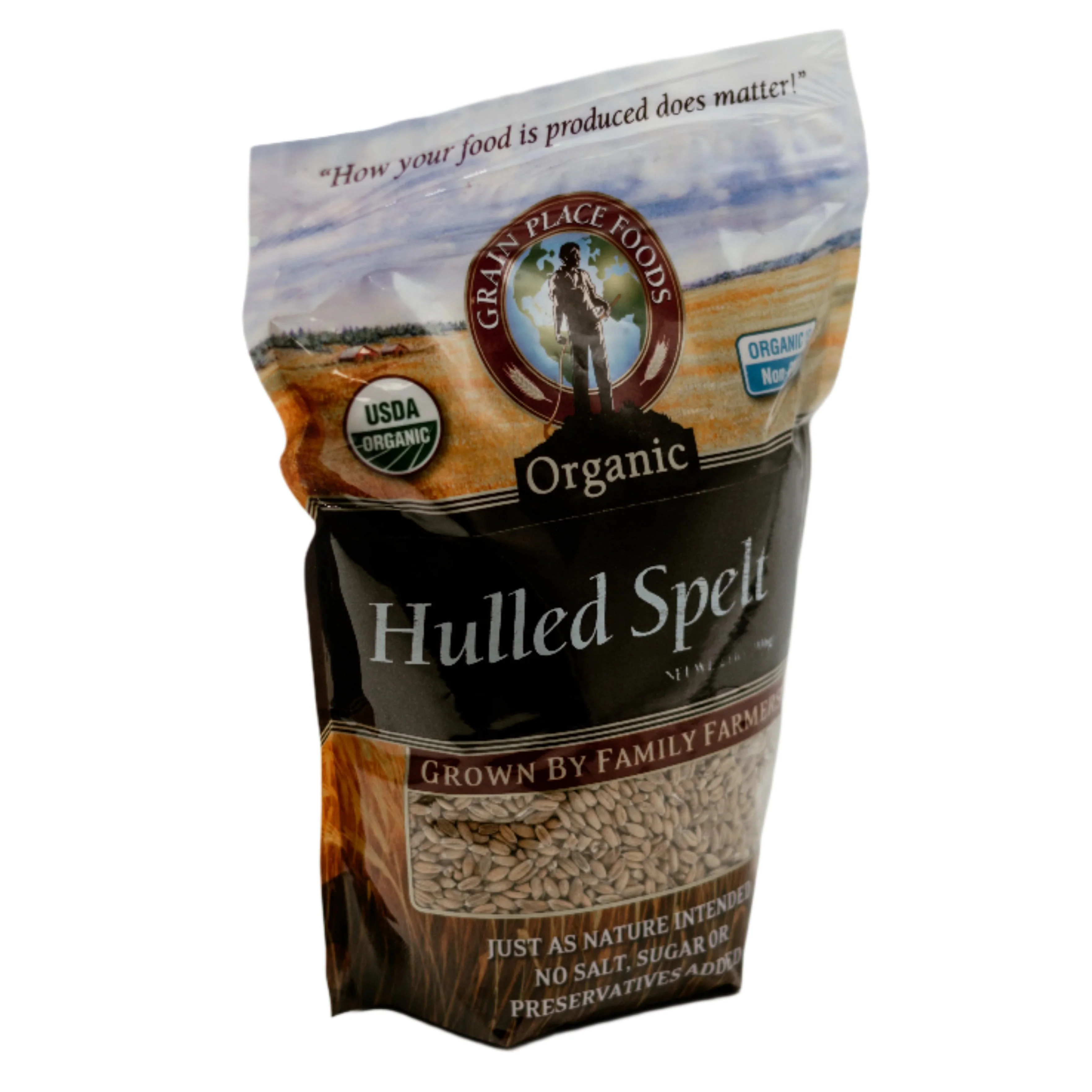 Organic Hulled Spelt | 2 lb | Pack of 4 | Non-GMO | Shipping Included | Grain Place Foods - Image 3