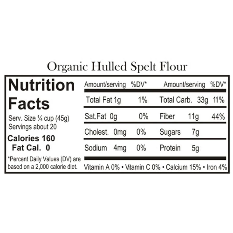 Organic Spelt Flour | Pack of 2 | 1.5 lb | Non-GMO | Grain Place Foods - Image 4