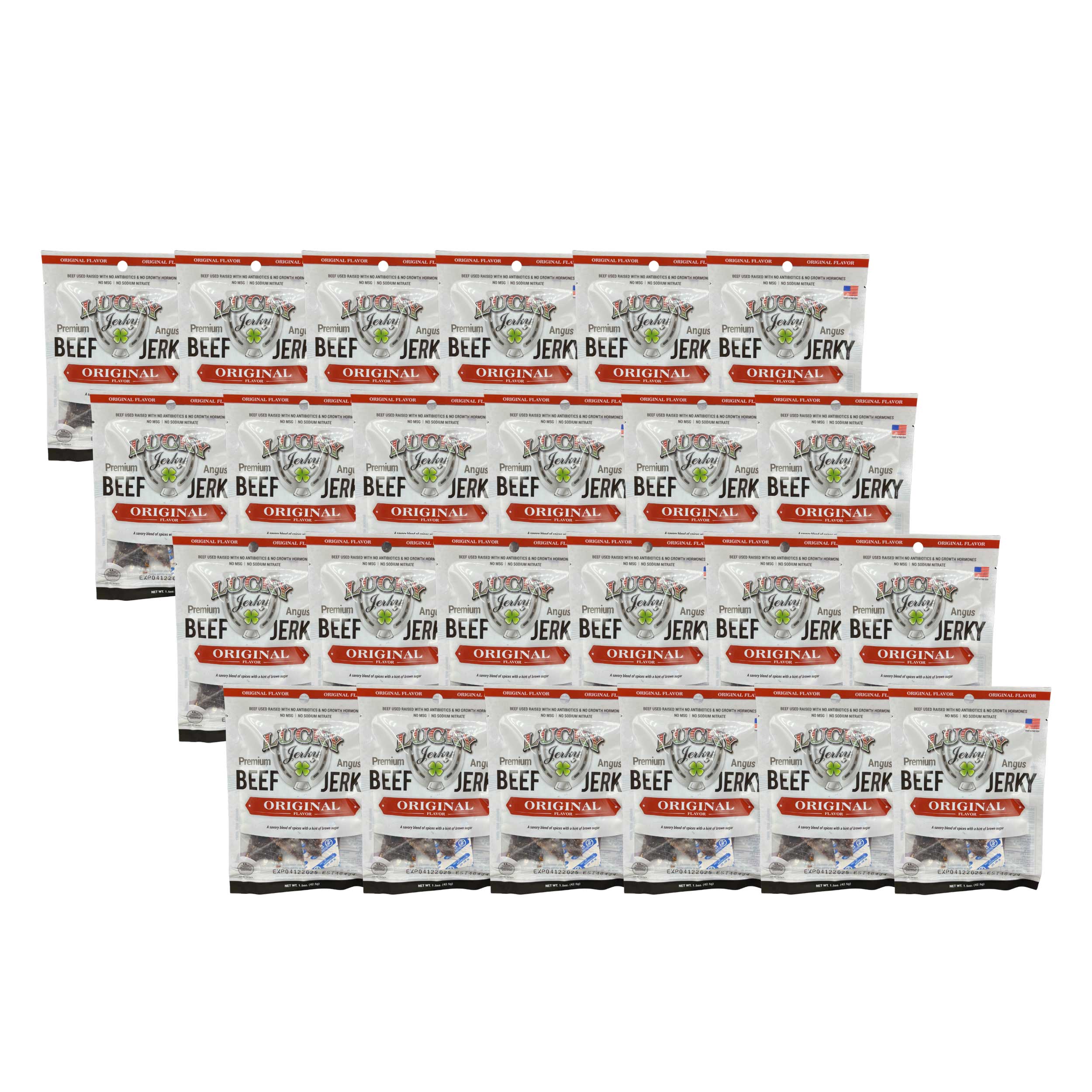 Original Beef Jerky | Pack of 24 | 1.5 oz | Nebraska Star Beef