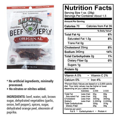 Original Beef Jerky | Pack of 24 | 1.5 oz | Nebraska Star Beef - Image 5