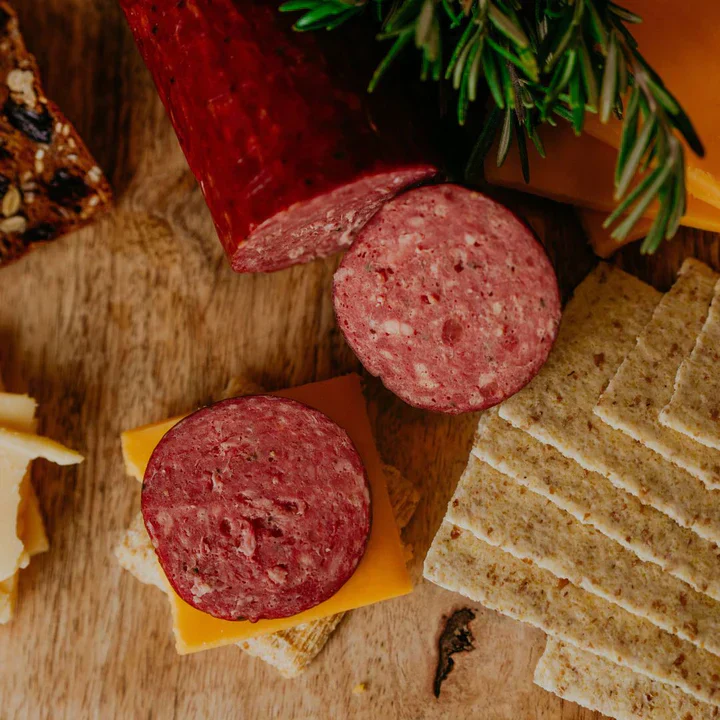 Original Bison Summer Sausage | Pack of 2 | 7-8 oz | Nebraska Bison - Image 4