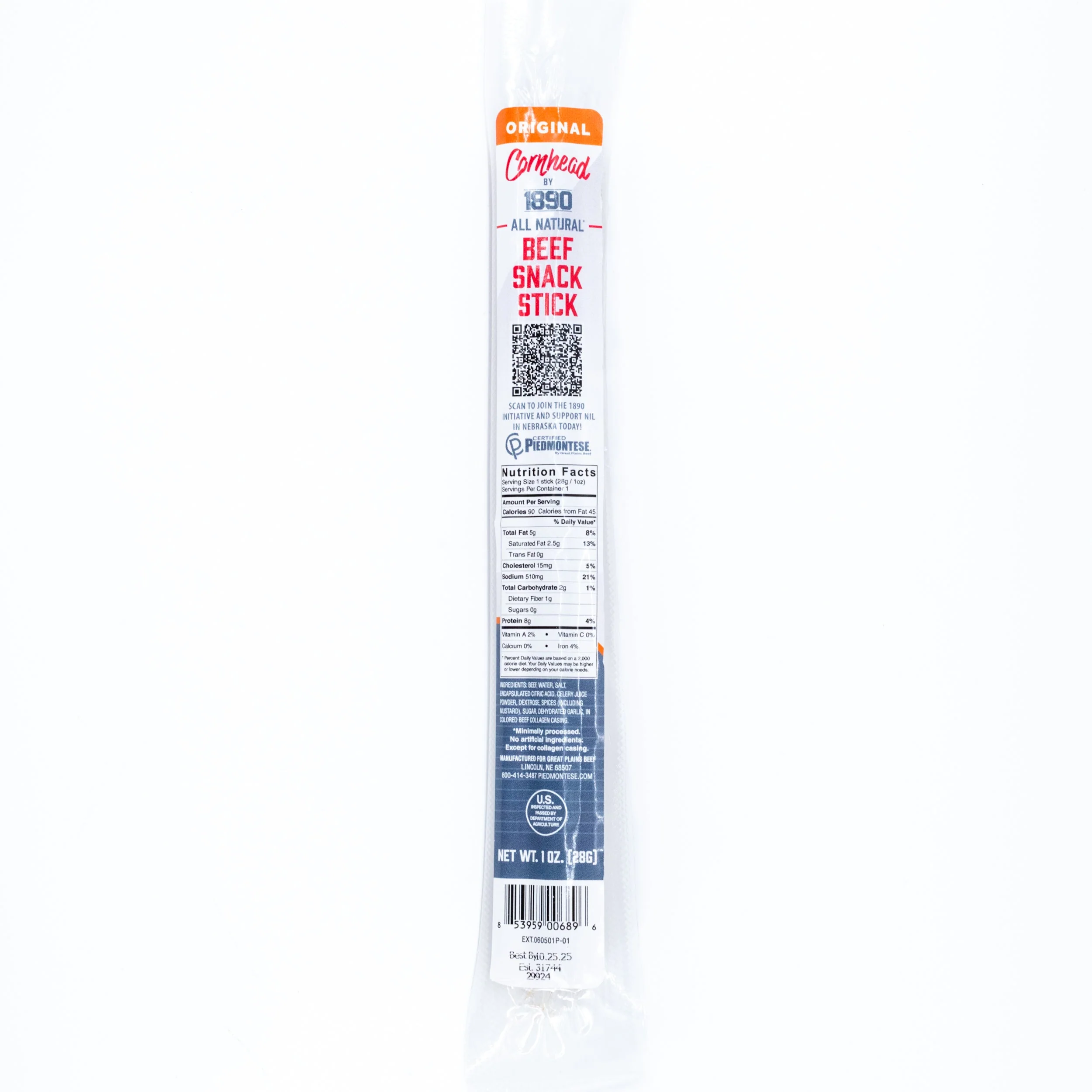 Original Flavor Beef Stick | 1 oz | Pack of 12 | JVL Enterprises - Image 2