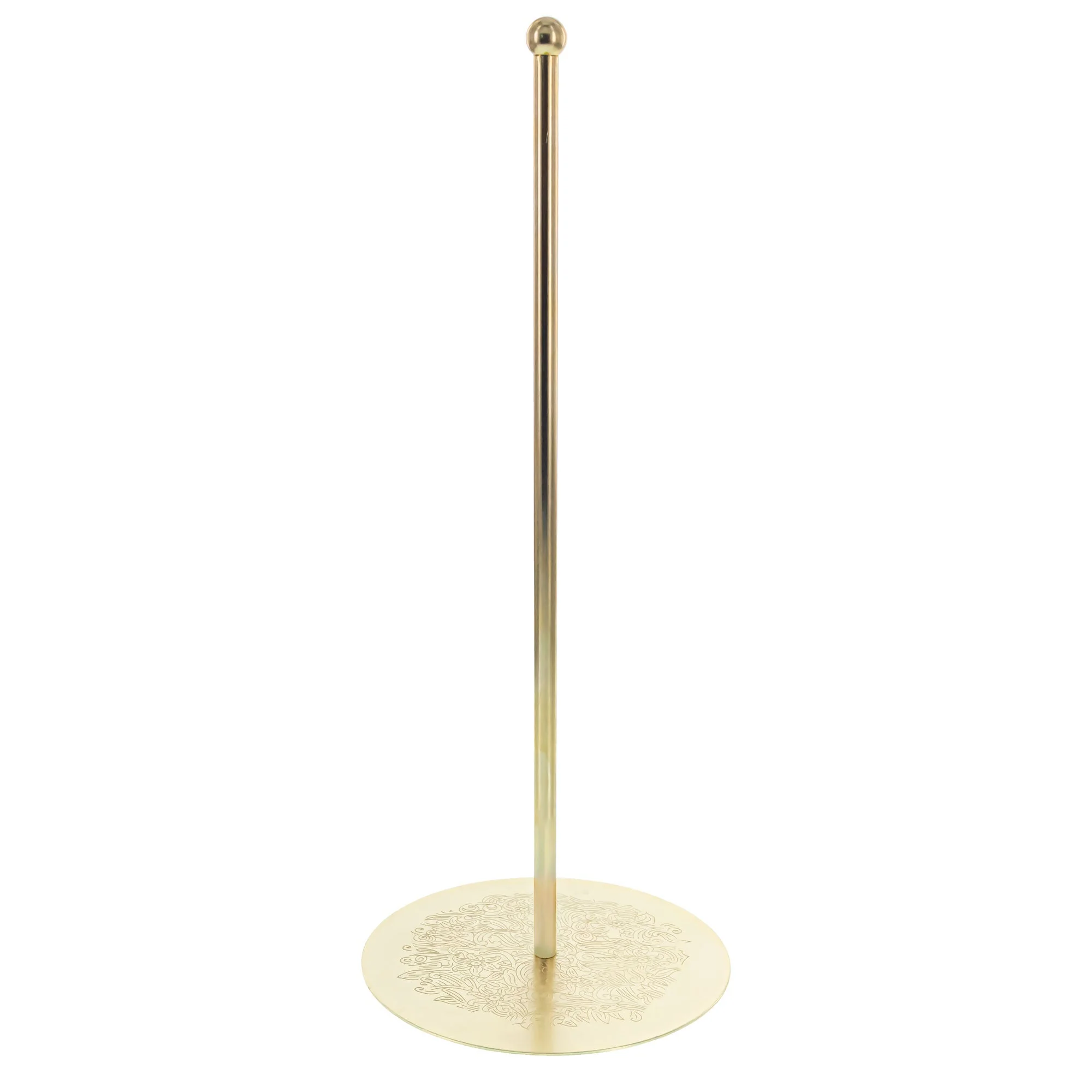 Ornate Gold Metal Rod Tree Topper Stand Display Stand 10 Inches (Taiwan) - Image 4