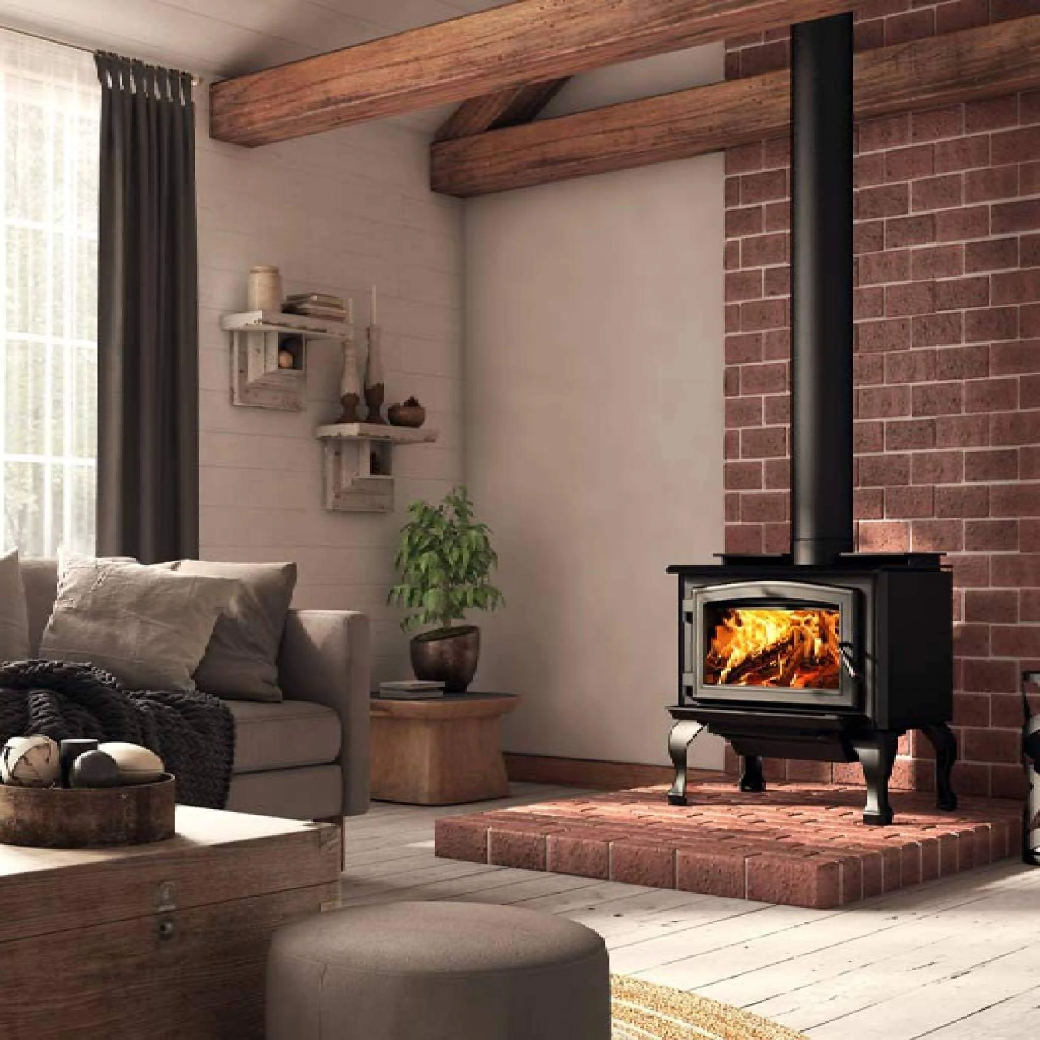 Osburn 1700 Wood-Burning Stove [OB01700] (SAK30257) - Image 5