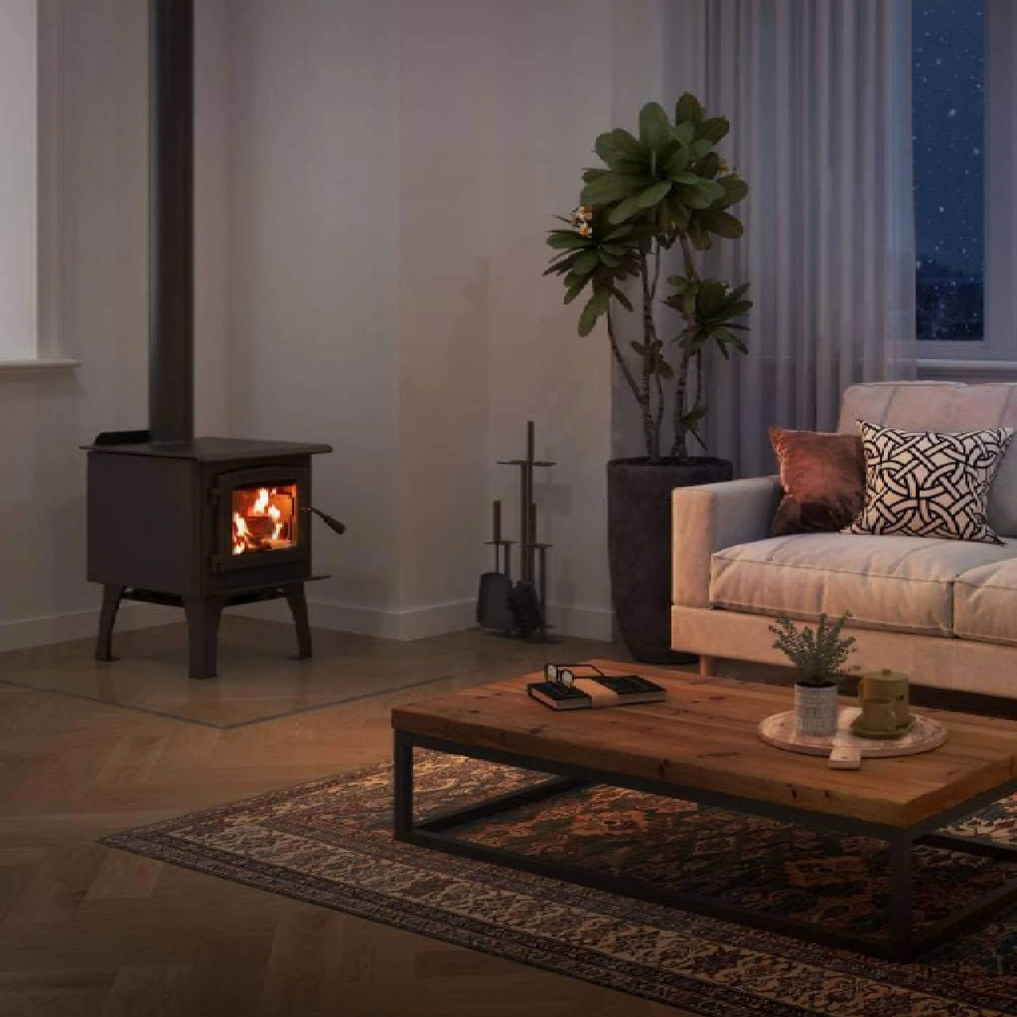 Osburn 950 Small Wood-Burning Stove [OB00950] (SAK94016) - Image 4