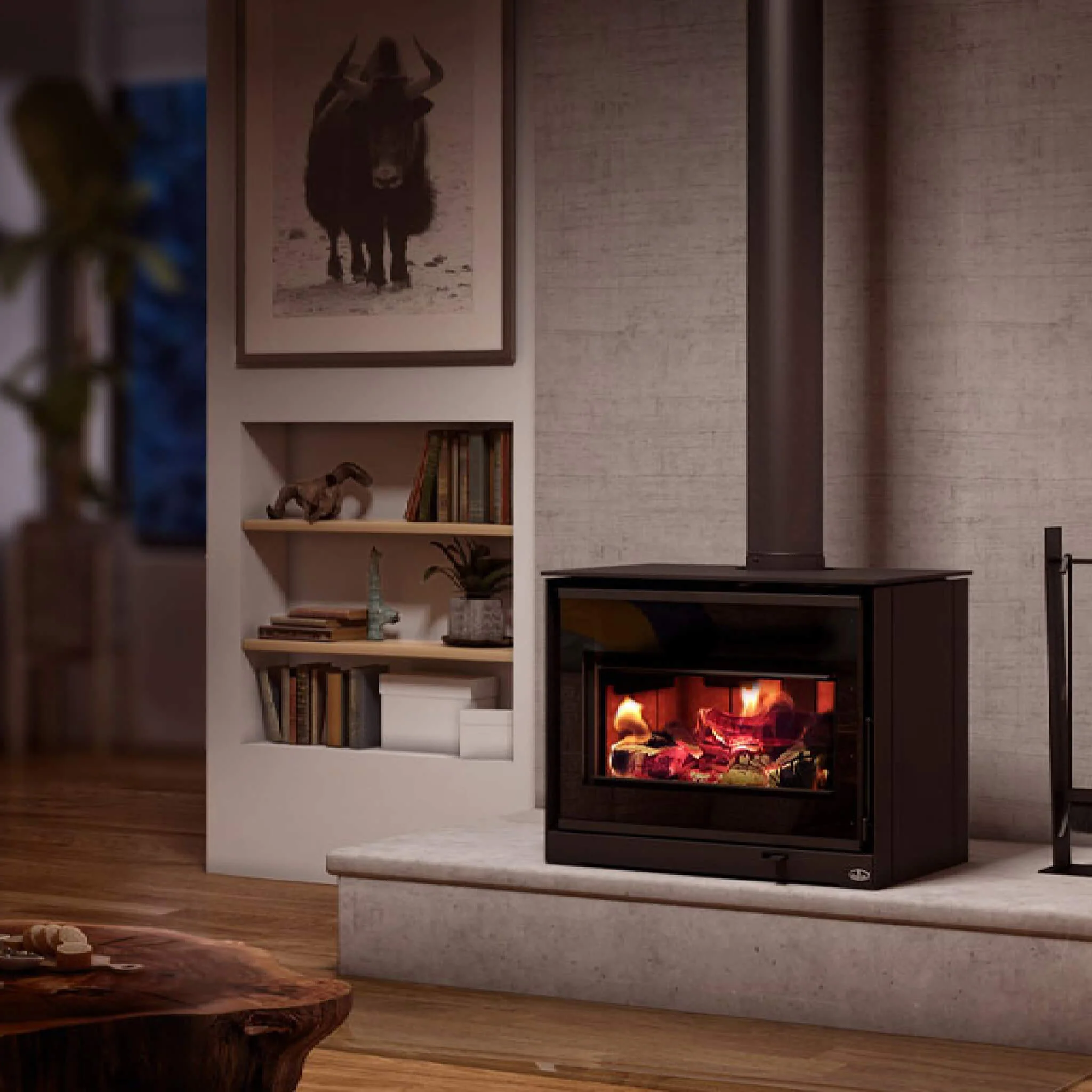 Osburn Inspire 2000 Premium 75K BTU Wood Stove [OB02042] (SAK78123) - Image 3