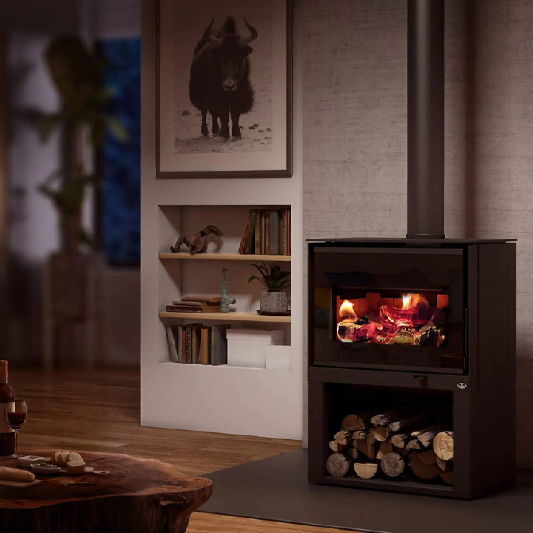 Osburn Inspire 2000 Premium 75K BTU Wood Stove [OB02042] (SAK78123) - Image 6
