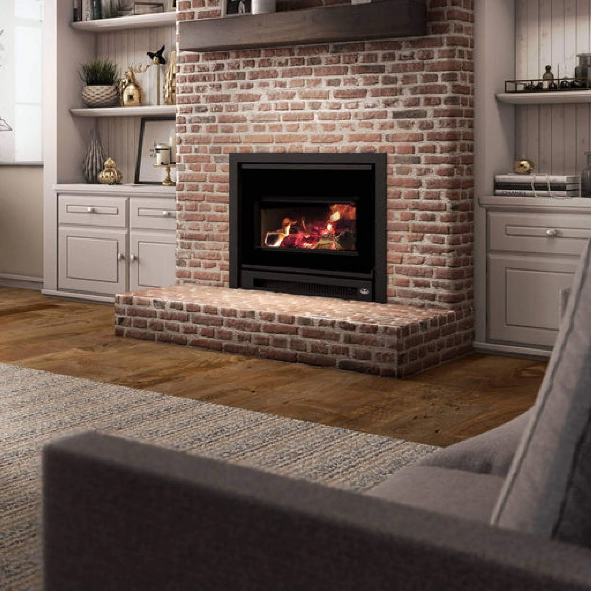 Osburn Inspire 2000 Wood 75K BTU Fireplace Insert [OB02045] (SAK21685) - Image 3