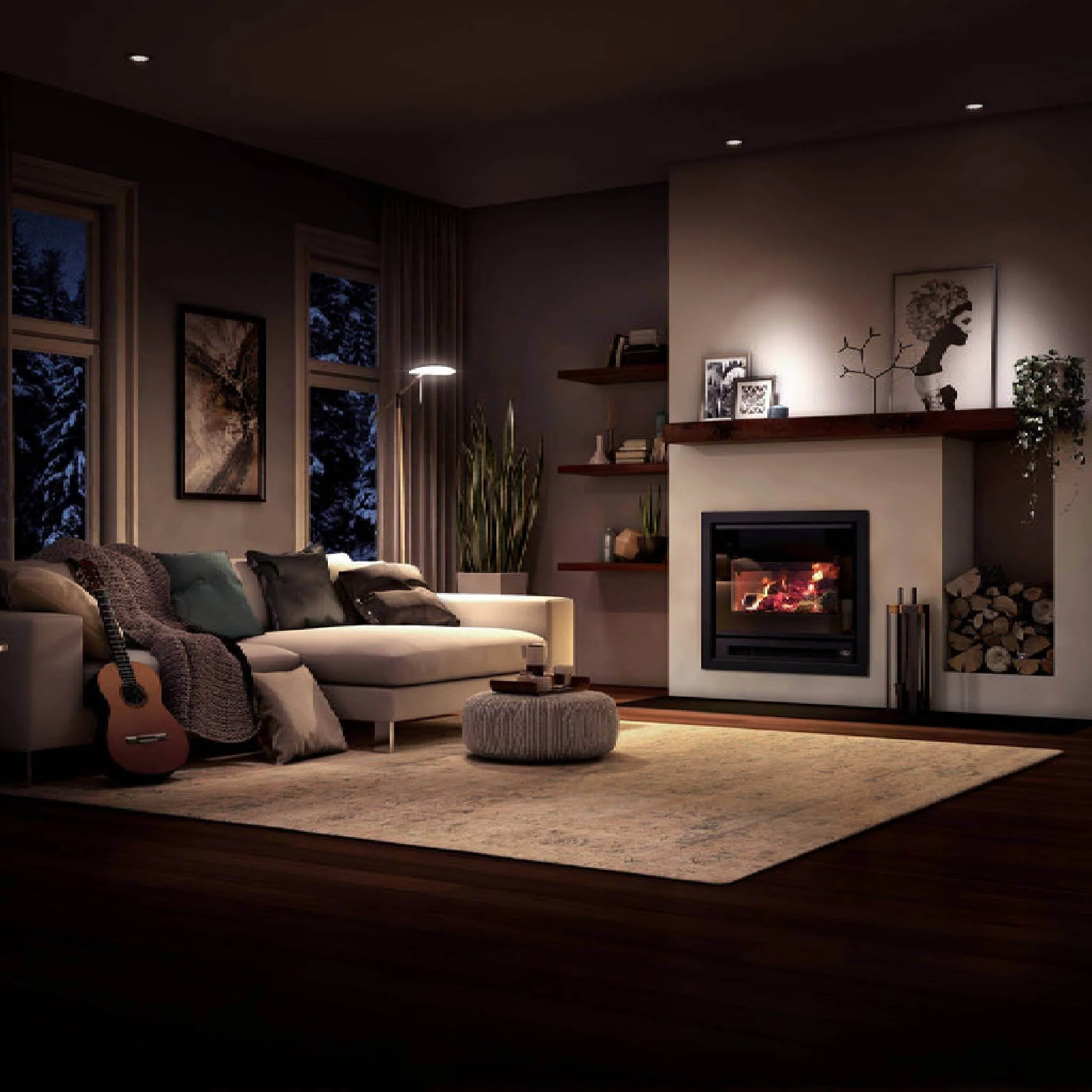 Osburn Inspire 2000 Wood 75K BTU Fireplace Insert [OB02045] (SAK21685) - Image 4