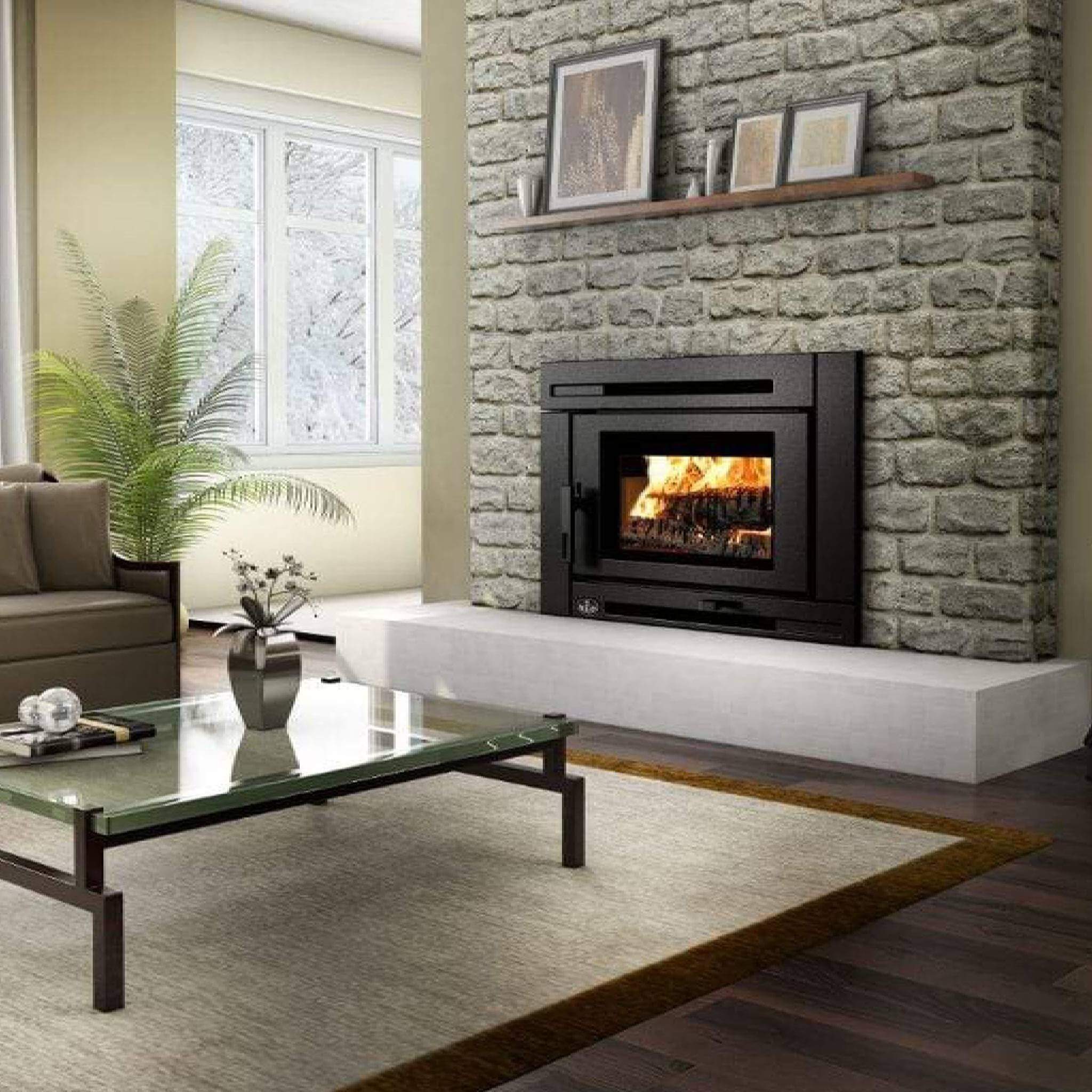 Osburn Matrix 2000 Wood Black Fireplace Insert [OB02028] (SAK90214) - Image 7
