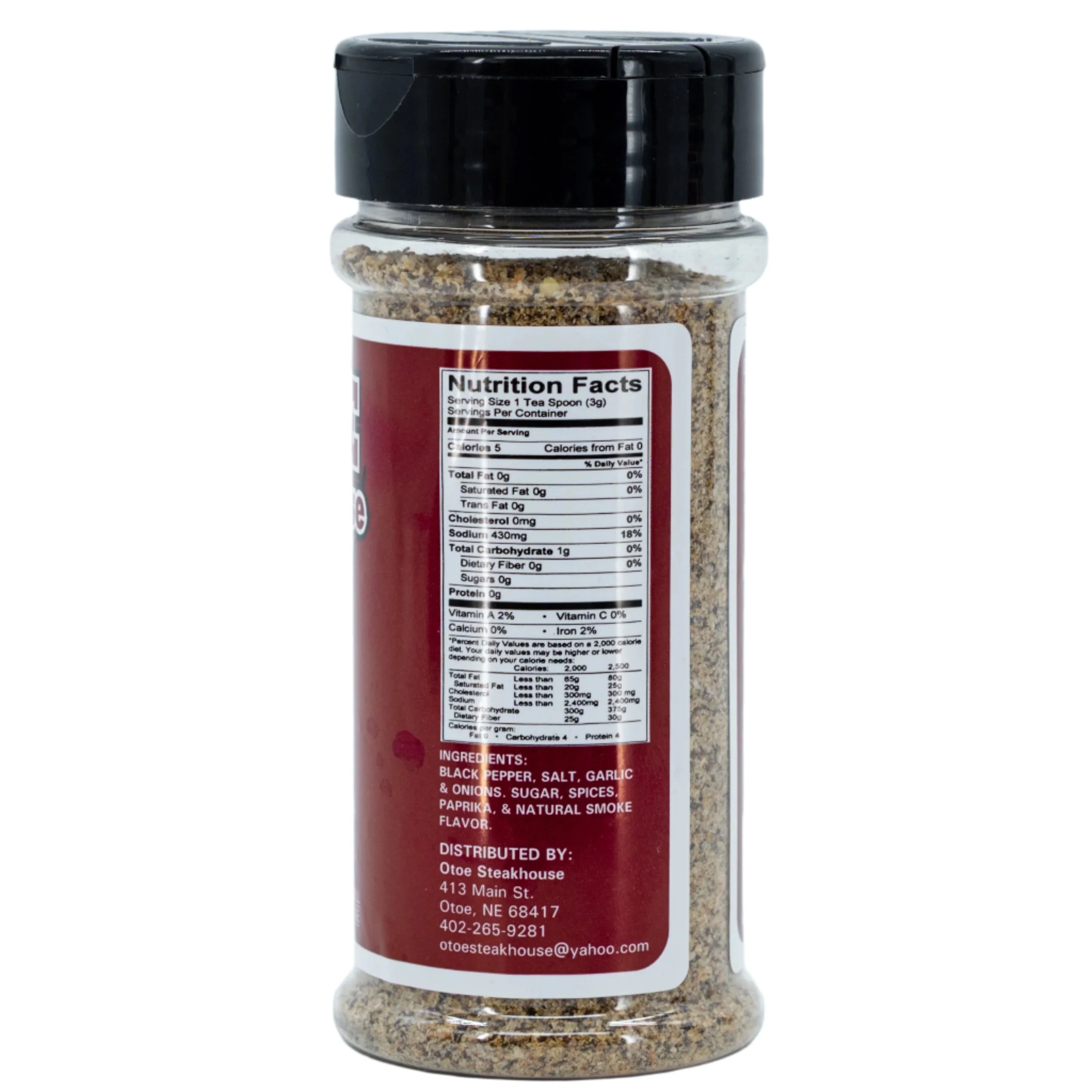 Otoe Steakhouse Original Seasoning | Pack of 2 | 4.6 oz - Image 3