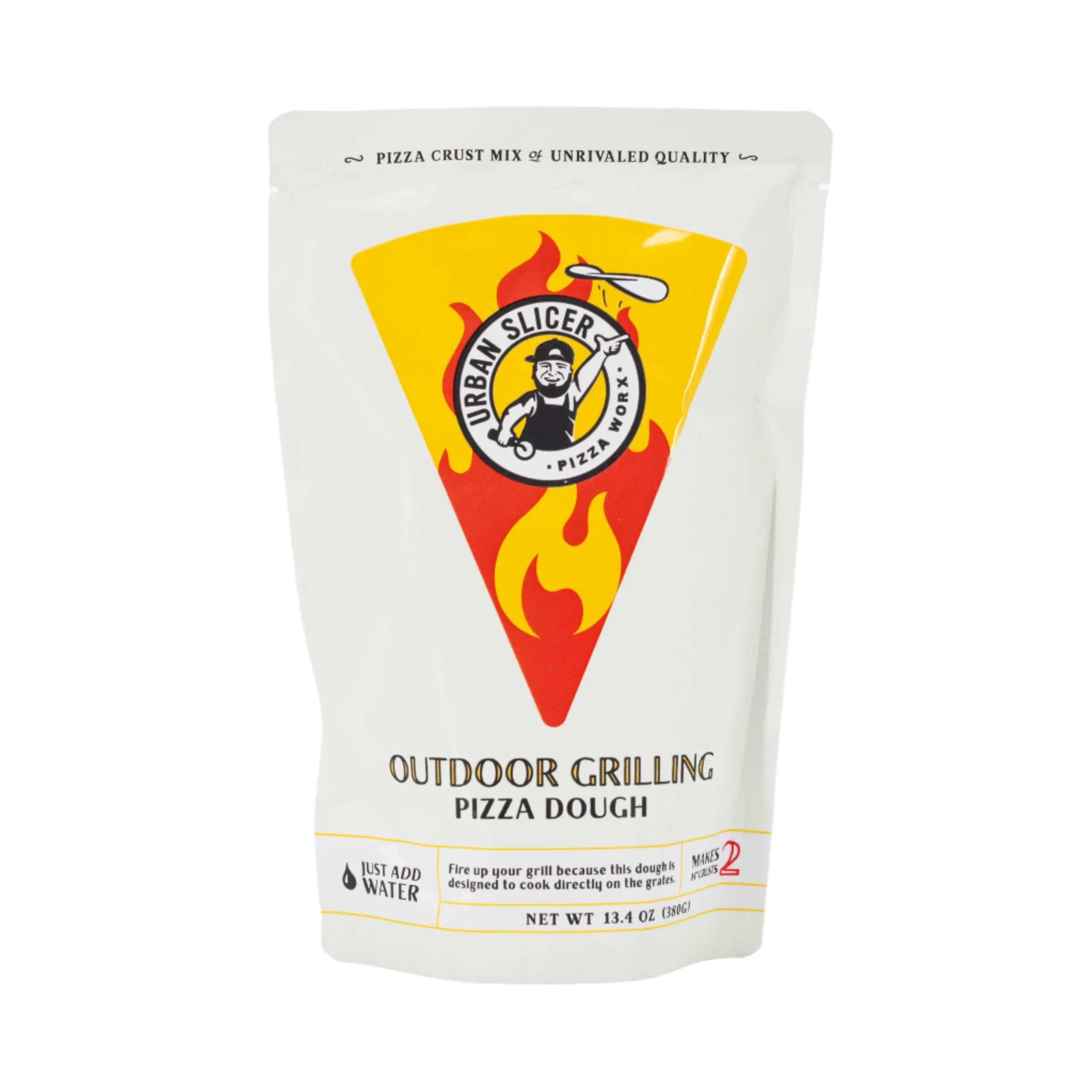 Outdoor Grilling Pizza Dough | Pack of 2 | 13.4 oz | Urban Slicer Pizza Worx - Image 2