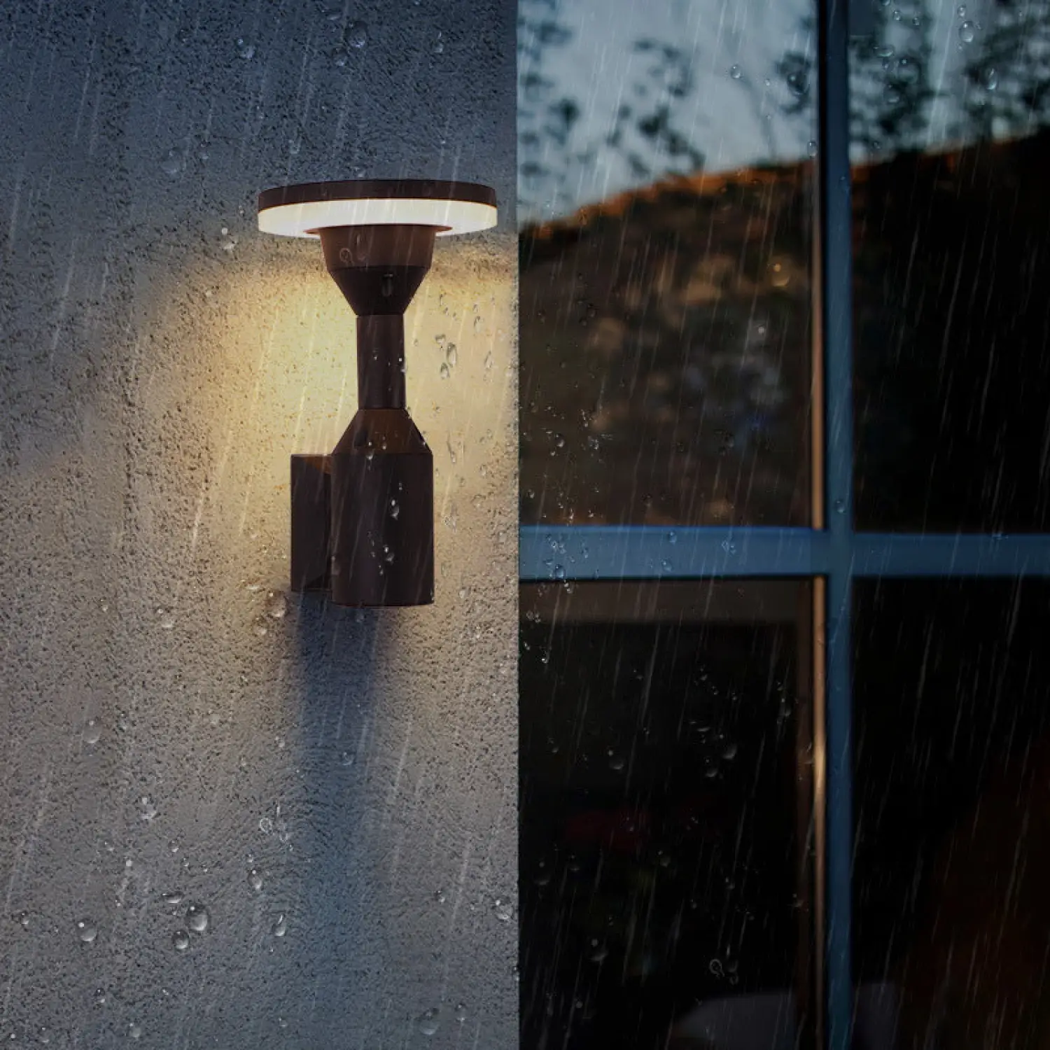 Outdoor LED Wall Lamp with Durable Aluminum Housing Waterproof Design - Image 12