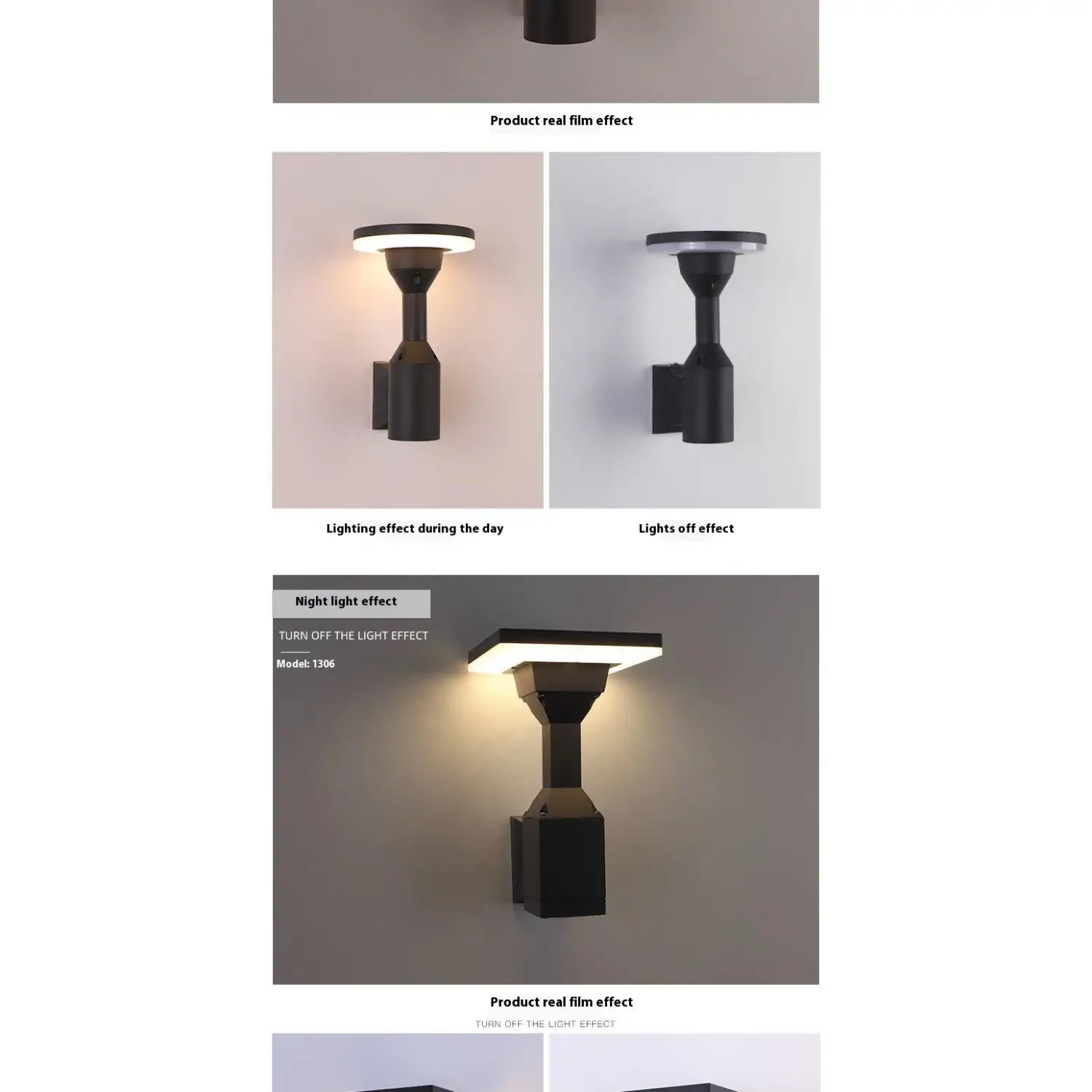 Outdoor LED Wall Lamp with Durable Aluminum Housing Waterproof Design - Image 6