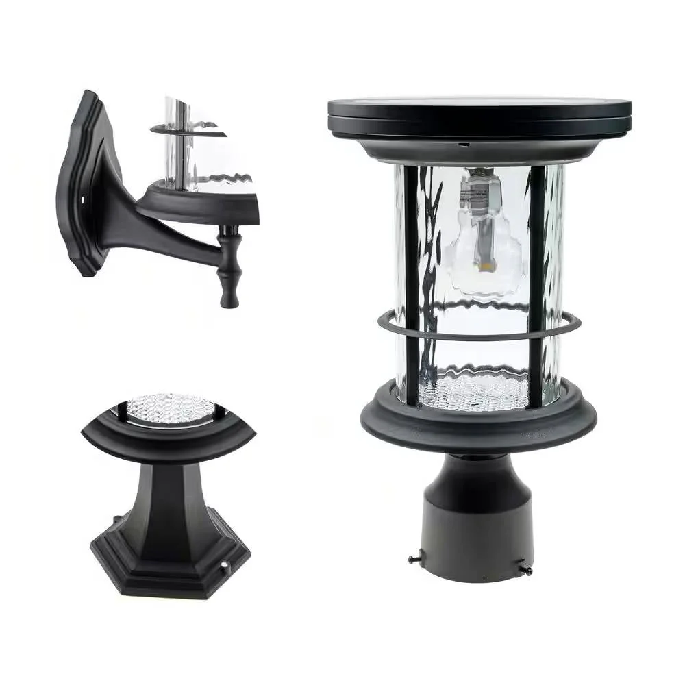 Outdoor Pole/Base/Wall Mount Solar LED Light - Yard Path Lighting - 100 Lumens - Image 2