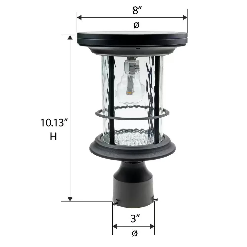 Outdoor Pole/Base/Wall Mount Solar LED Light - Yard Path Lighting - 100 Lumens - Image 5