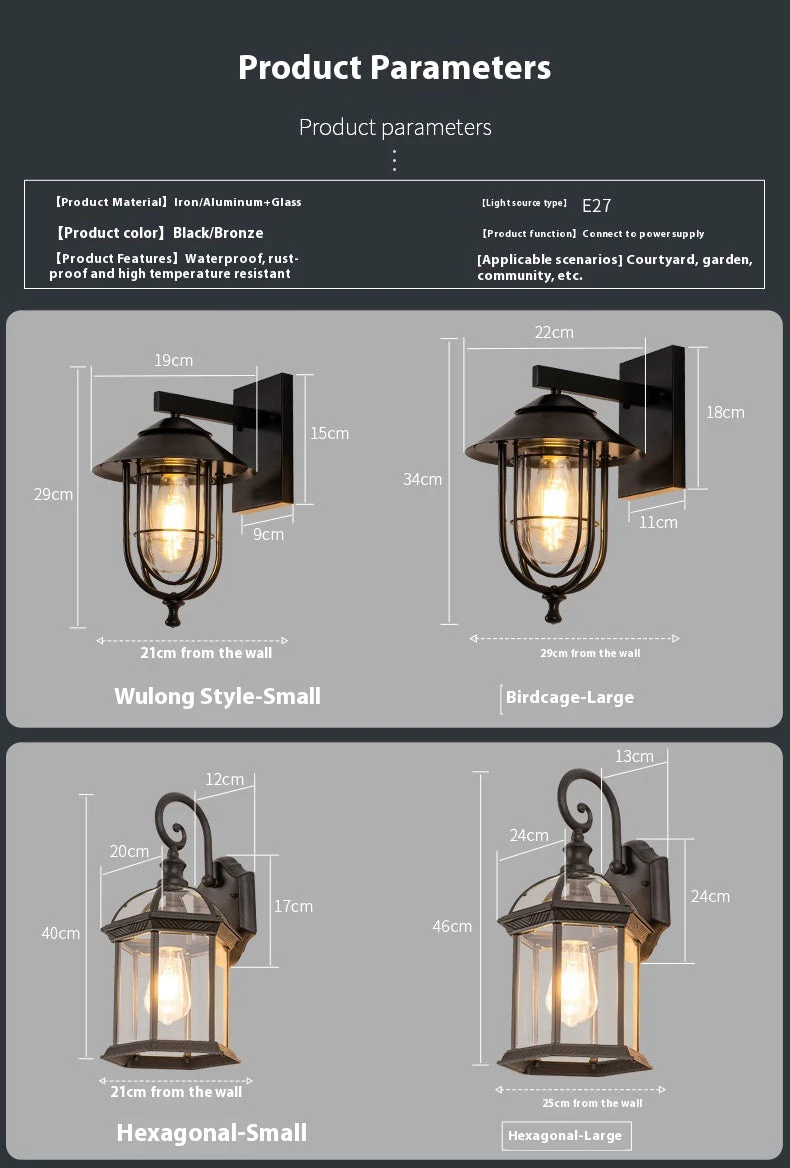 Outdoor Solar Lights for Wall with Waterproof for Garden & Patio - Image 18