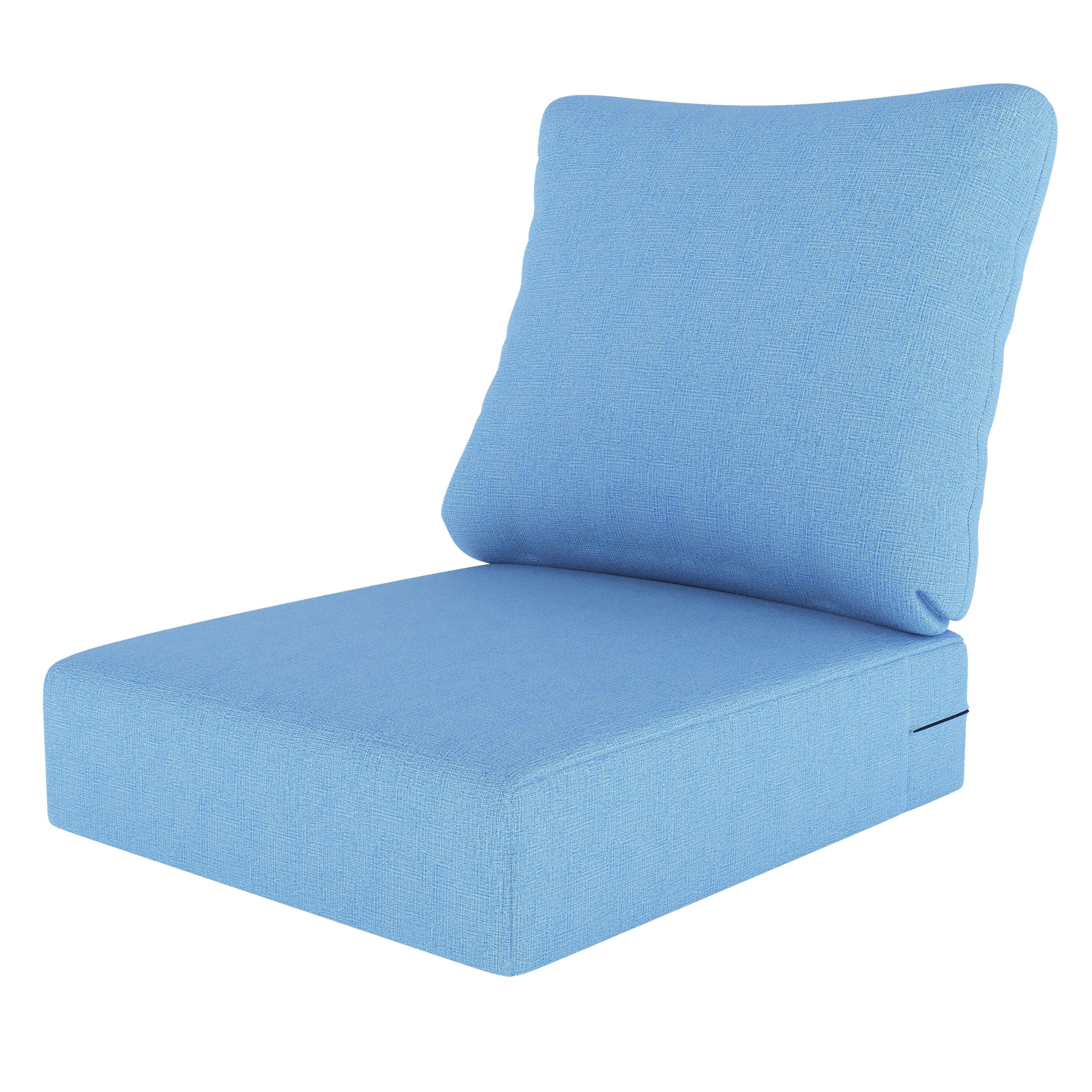 Outdoor-USA Seat and Back/Deep Seating Sofa/Loveseat Middle - Replacement Cushions - Image 2