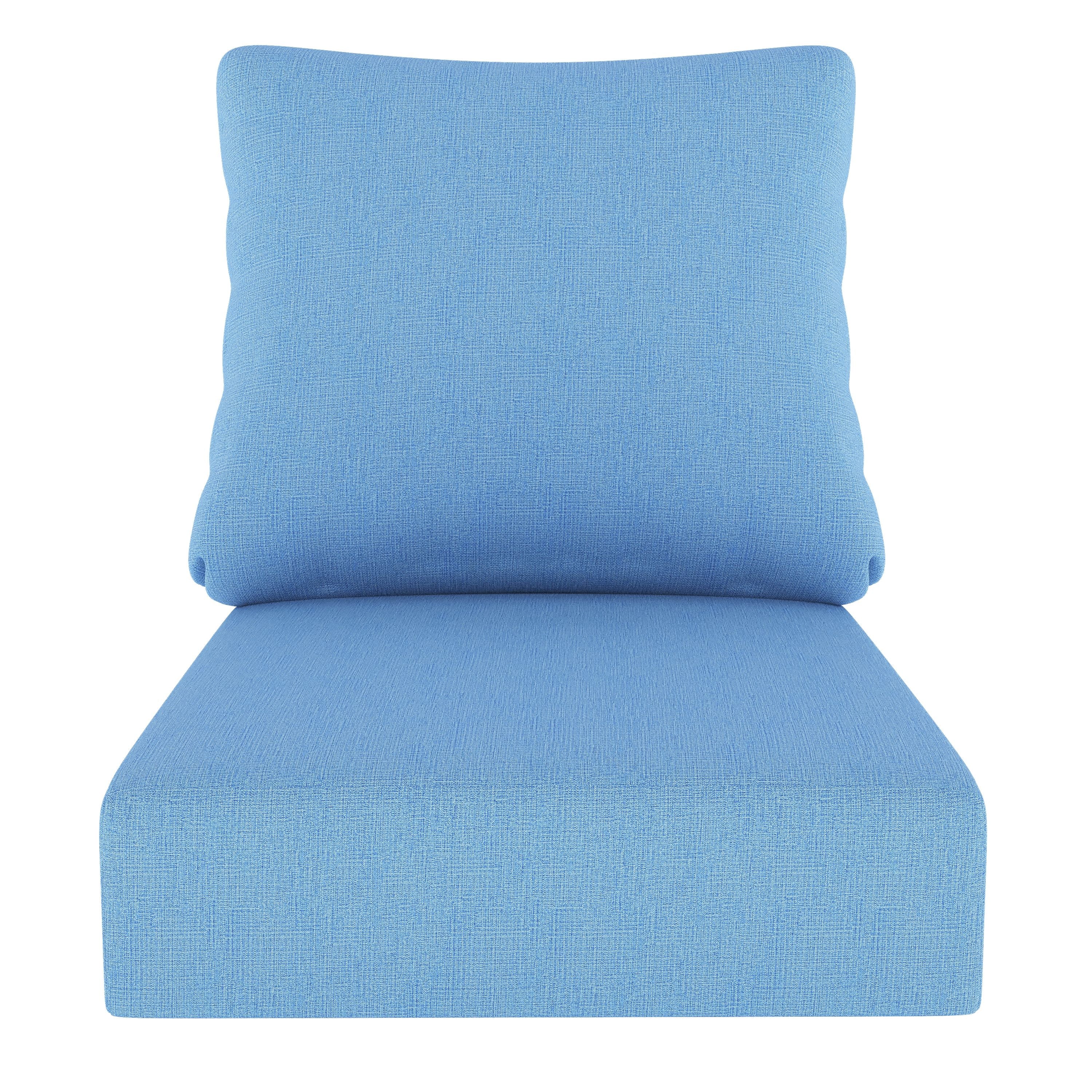 Outdoor-USA Seat and Back/Deep Seating Sofa/Loveseat Middle - Replacement Cushions - Image 3