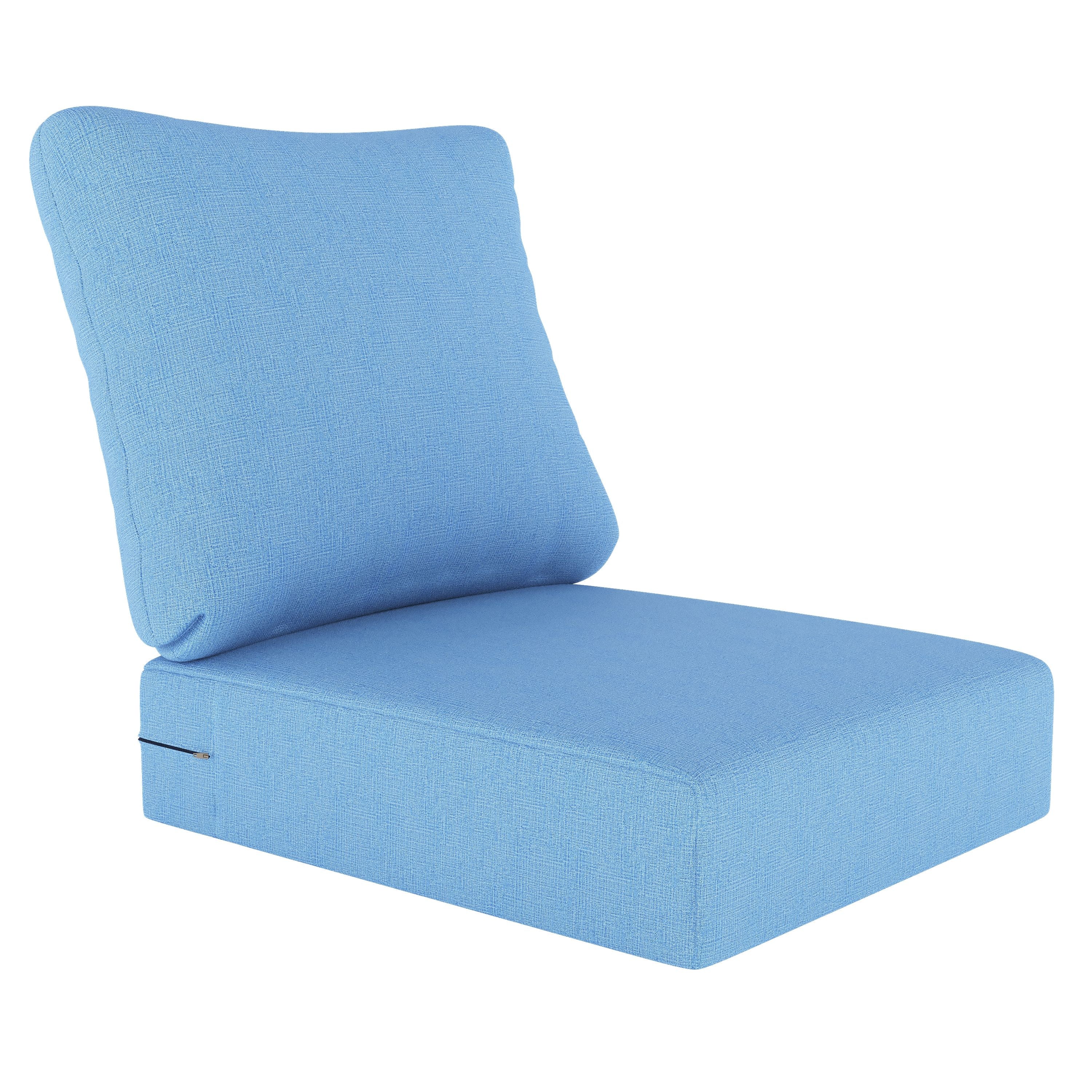 Outdoor-USA Seat and Back/Deep Seating Sofa/Loveseat Middle - Replacement Cushions - Image 4