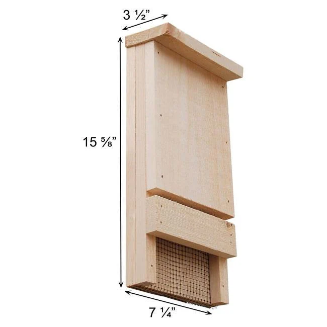 Outdoor Wood Bat House Kit - Holds up to 12 Bats - Made in USA - Image 4