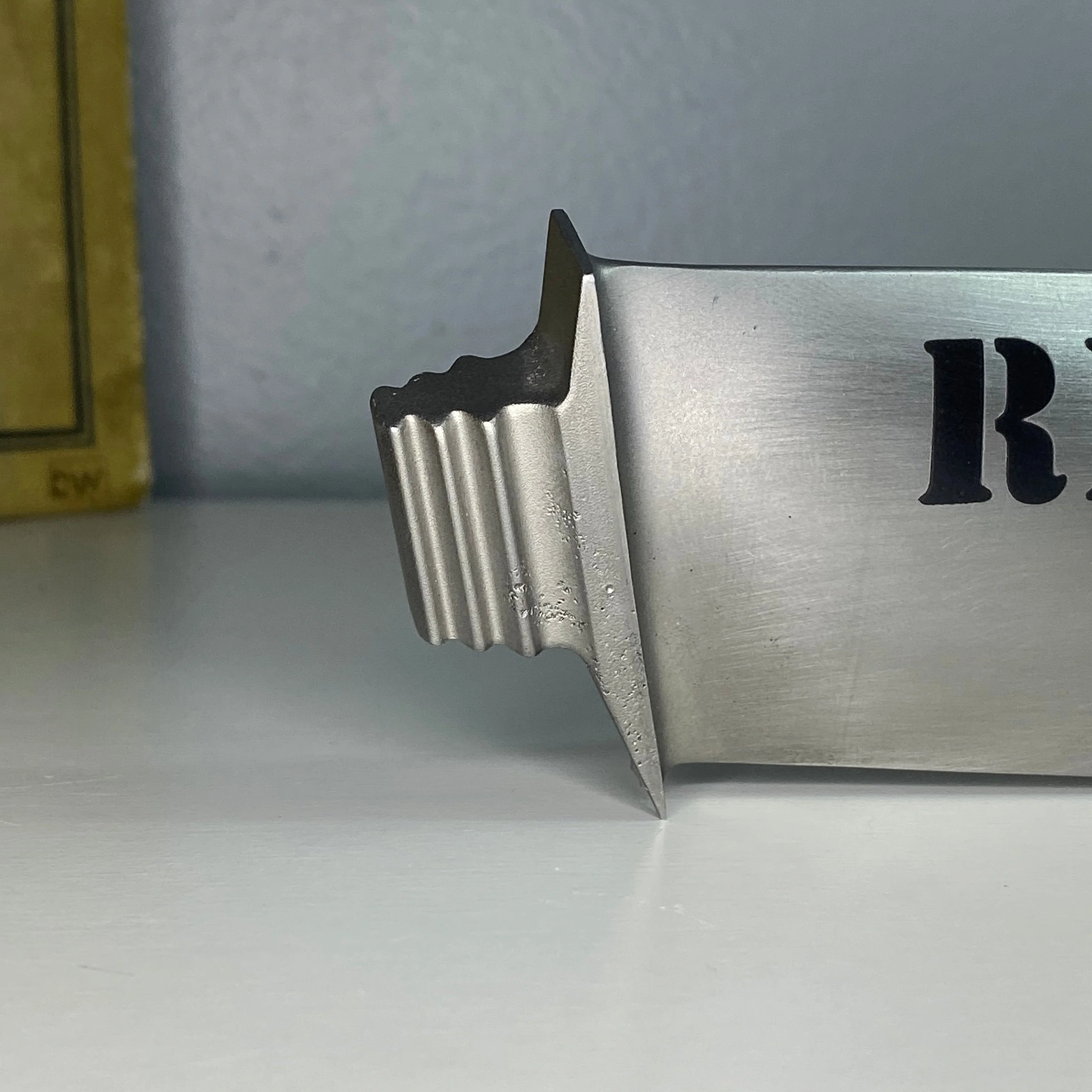 Oversized Bathroom Restroom General Electric J79 Engine Blade Keychain - Image 3