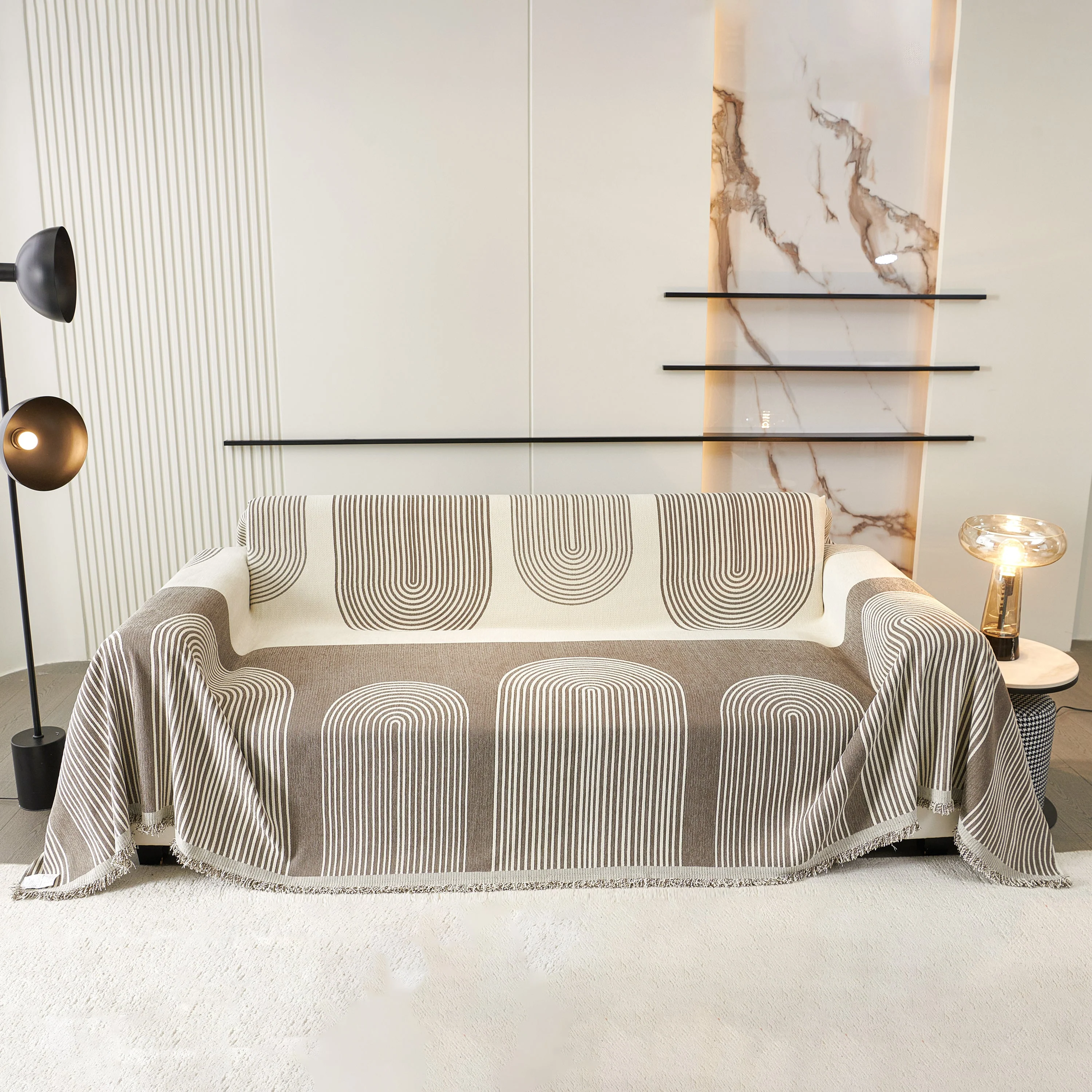 Oversized Sofa Throw Blanket, Couch Protector Throw for Stylish Home Protection - Image 17