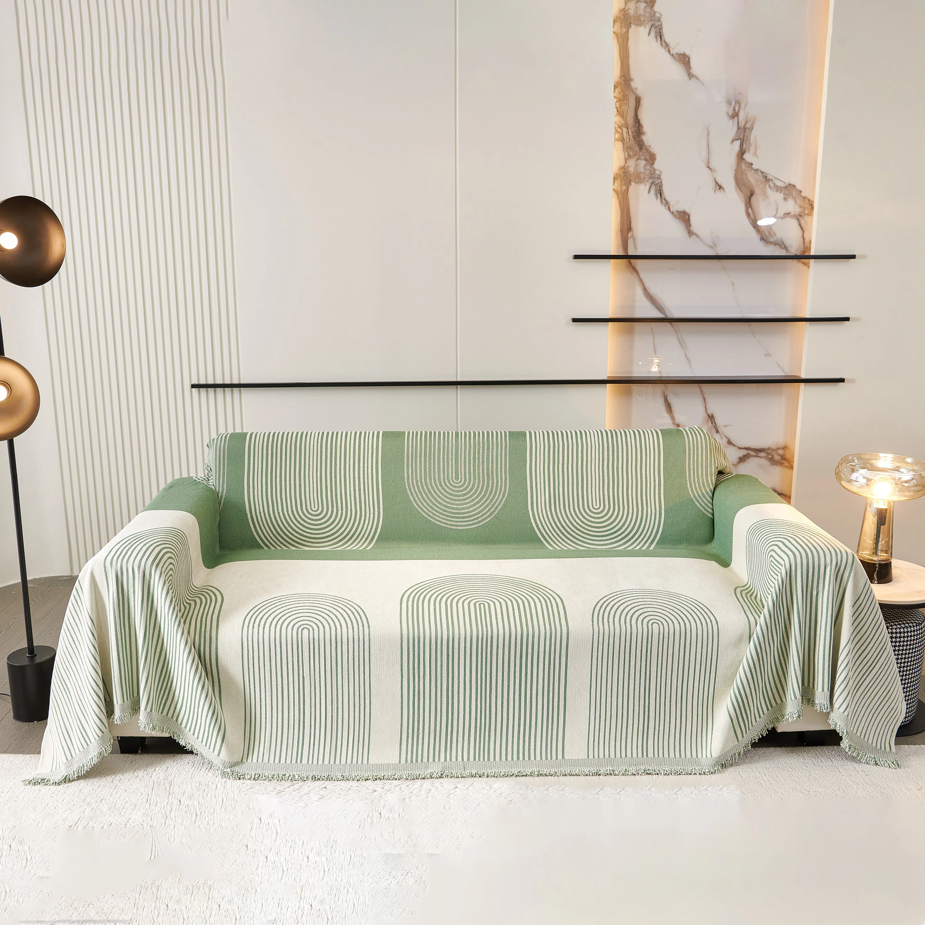 Oversized Sofa Throw Blanket, Couch Protector Throw for Stylish Home Protection - Image 19