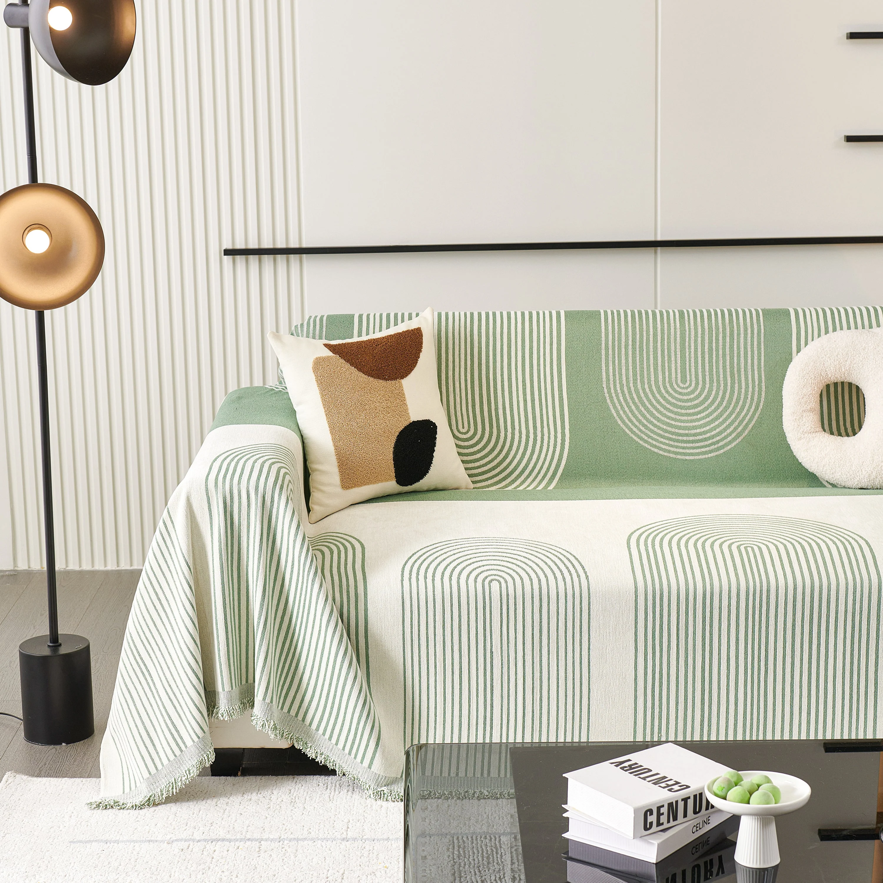 Oversized Sofa Throw Blanket, Couch Protector Throw for Stylish Home Protection - Image 20