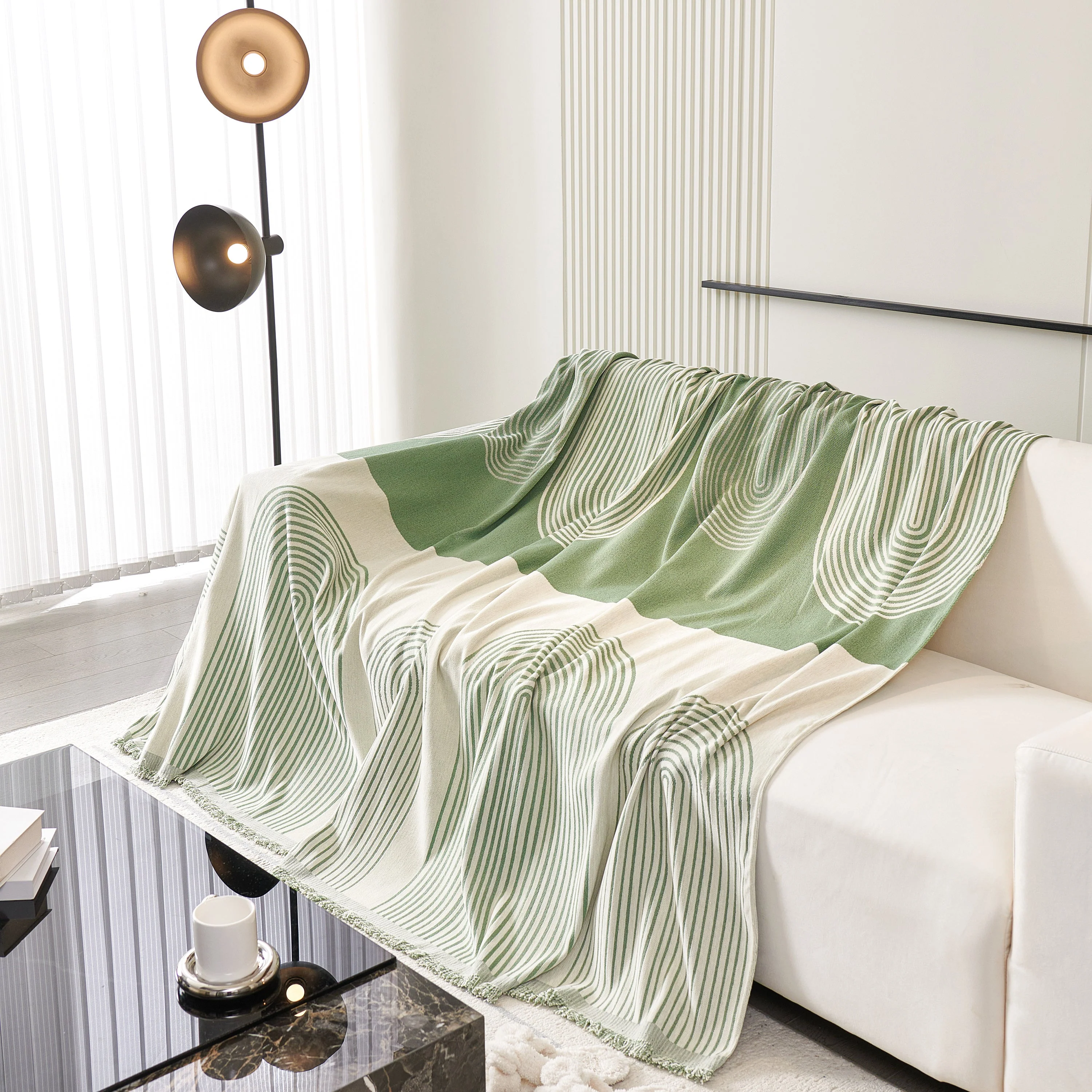 Oversized Sofa Throw Blanket, Couch Protector Throw for Stylish Home Protection - Image 21