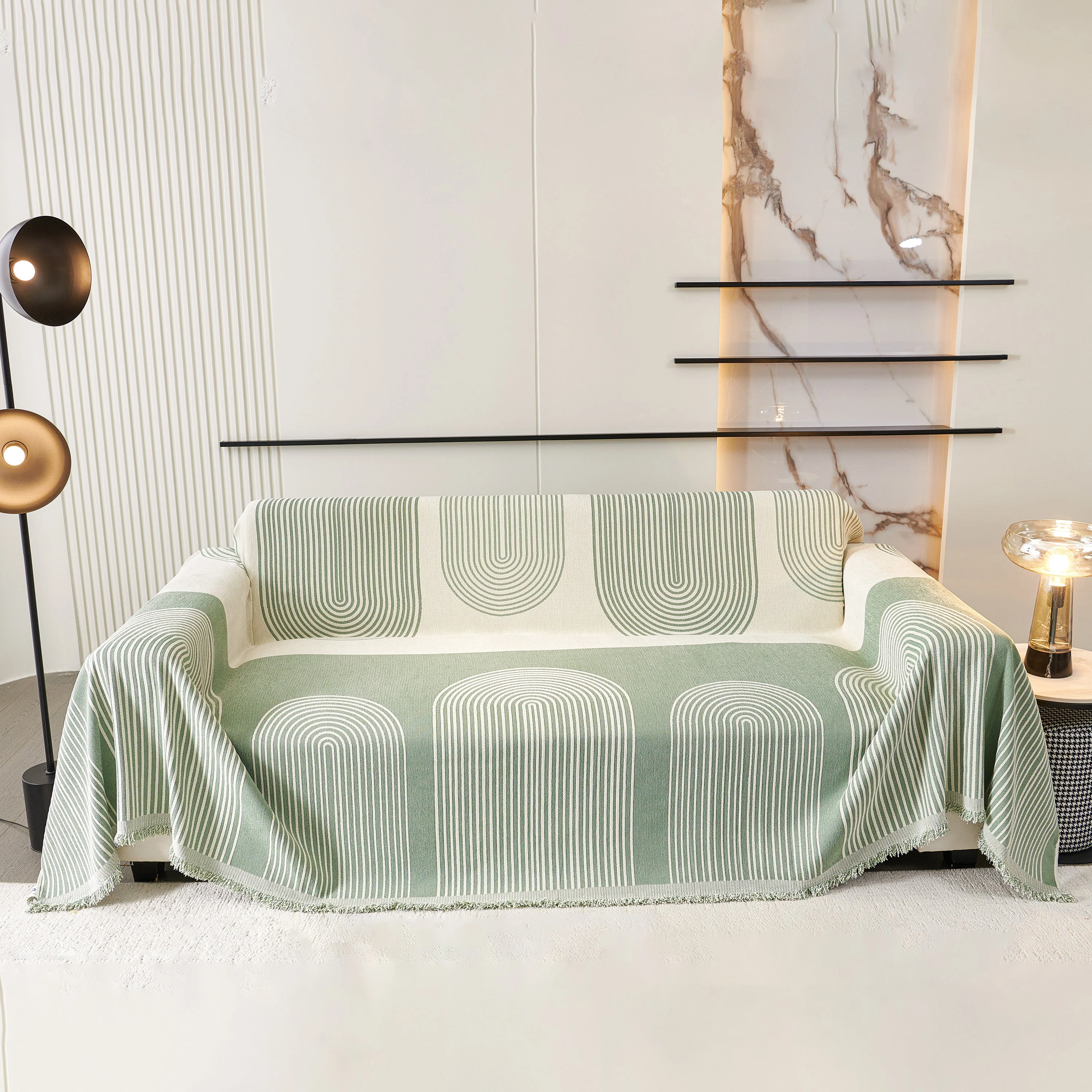 Oversized Sofa Throw Blanket, Couch Protector Throw for Stylish Home Protection - Image 25