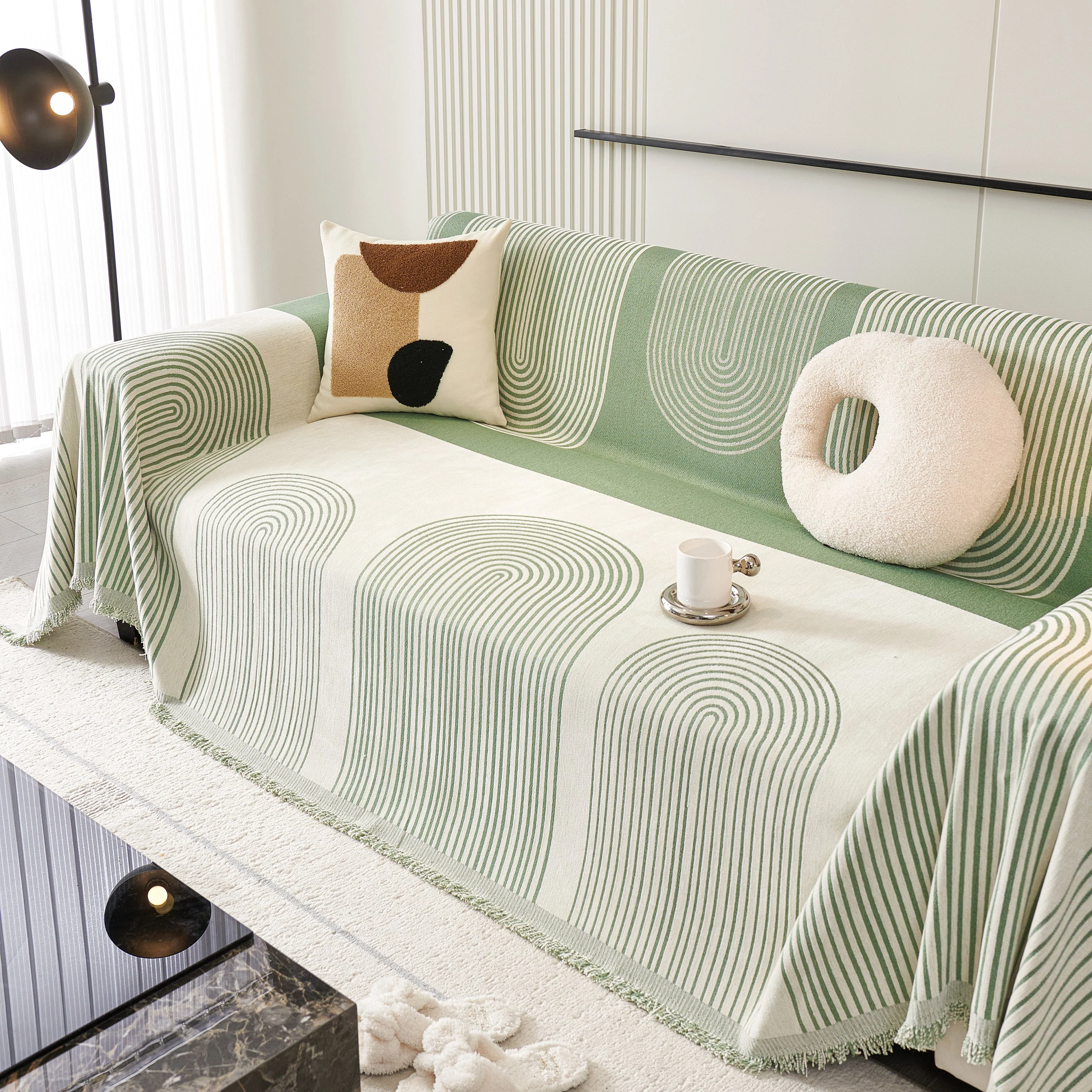 Oversized Sofa Throw Blanket, Couch Protector Throw for Stylish Home Protection - Image 26