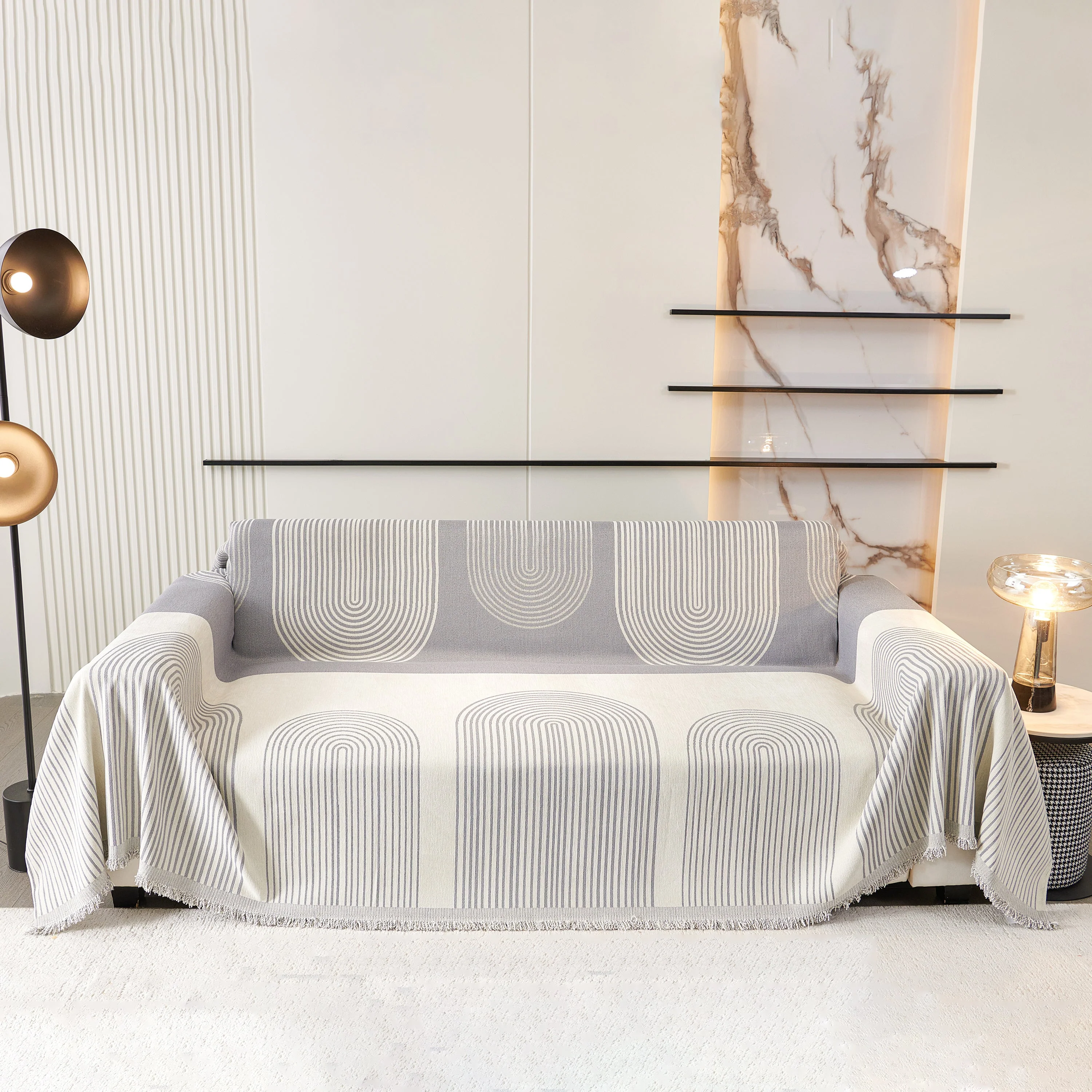 Oversized Sofa Throw Blanket, Couch Protector Throw for Stylish Home Protection - Image 27
