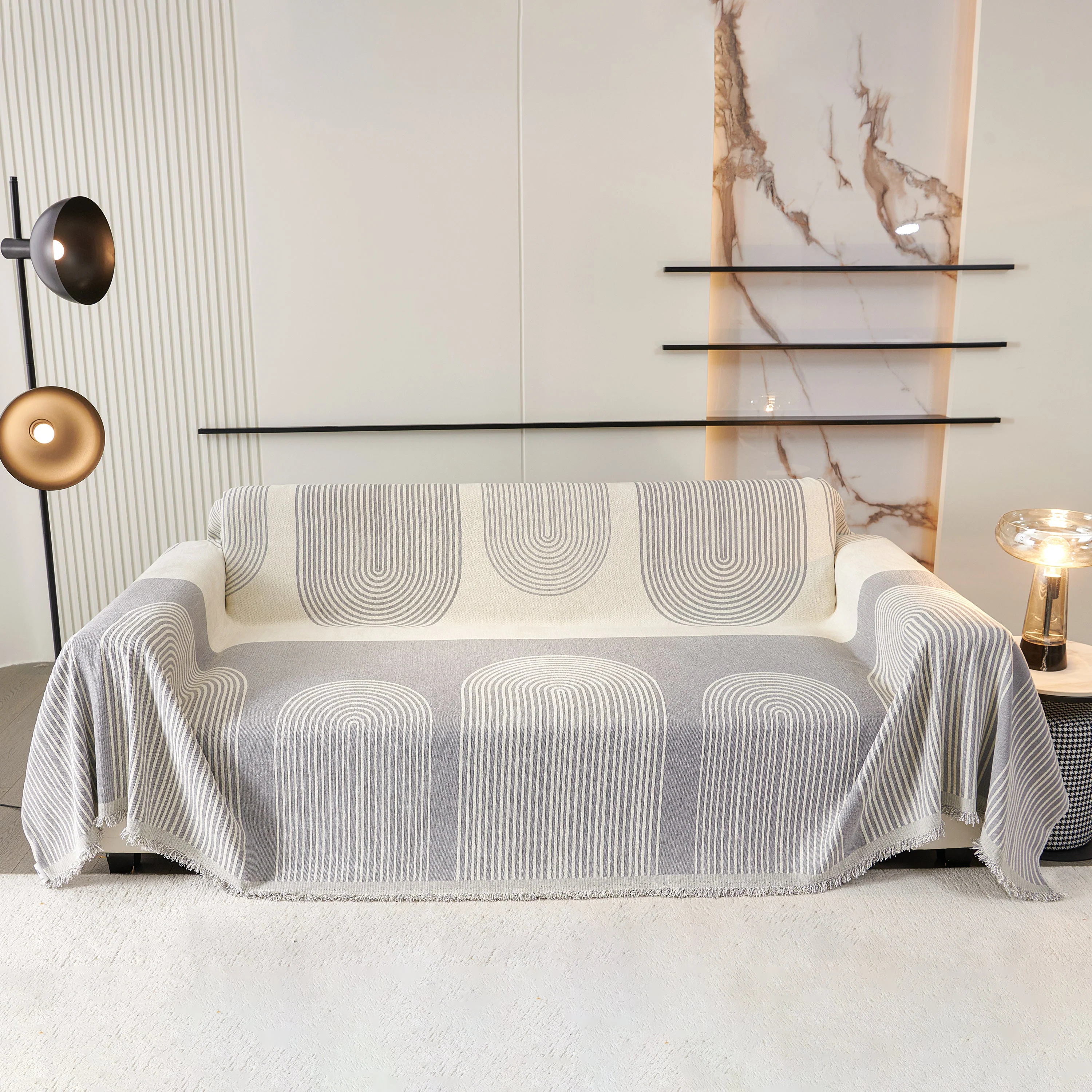Oversized Sofa Throw Blanket, Couch Protector Throw for Stylish Home Protection - Image 33