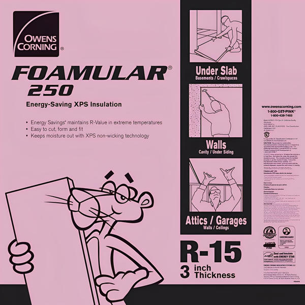 Owens Corning FOAMULAR 250 XPS Insulation Board - All Sizes - Image 3
