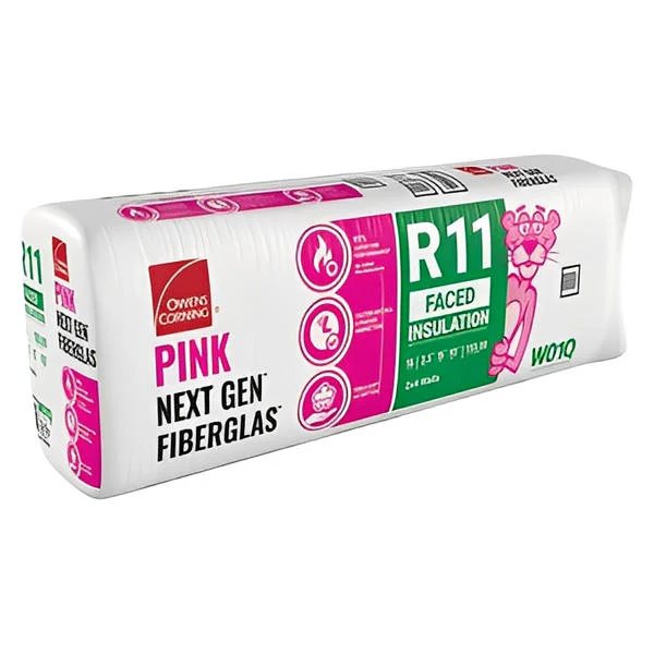 Owens Corning R-11 Kraft Faced Fiberglass Insulation Batts - All Sizes - Image 2