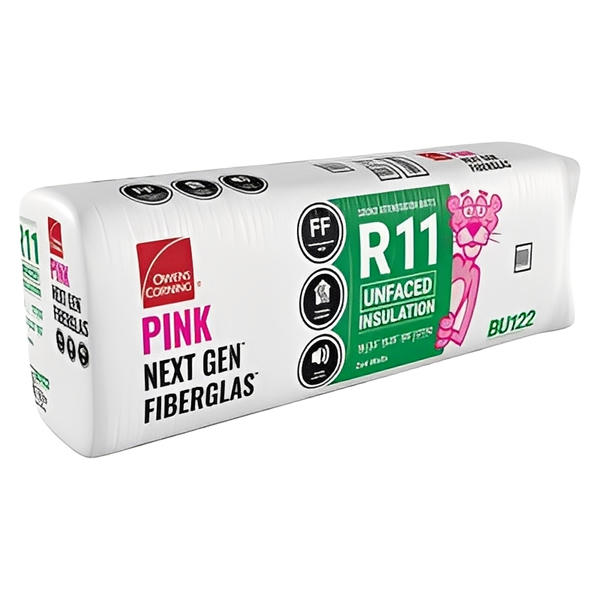 Owens Corning R-11 Un-Faced Fiberglass Insulation Batts - All Sizes - Image 2
