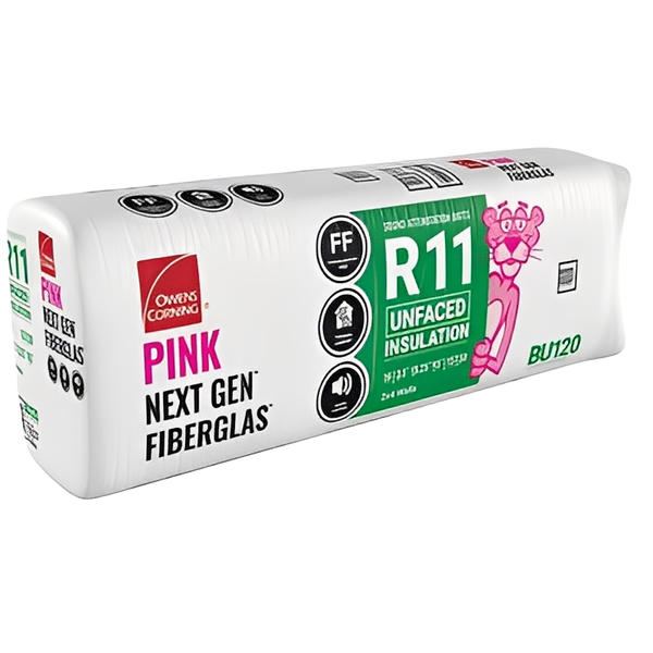 Owens Corning R-11 Un-Faced Fiberglass Insulation Batts - All Sizes - Image 3