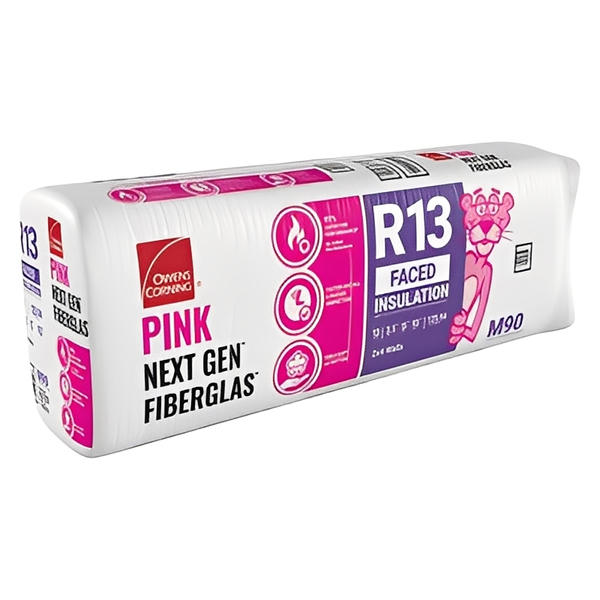 Owens Corning R-13 Kraft Faced Fiberglass Insulation Batts (All Sizes) - Image 3