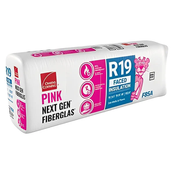Owens Corning R-19 Kraft Faced Fiberglass Insulation Batts (All Sizes) - Image 4