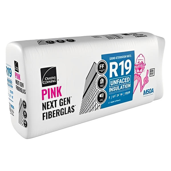 Owens Corning R-19 Un-Faced Fiberglass Insulation Batts (All Sizes) - Image 7